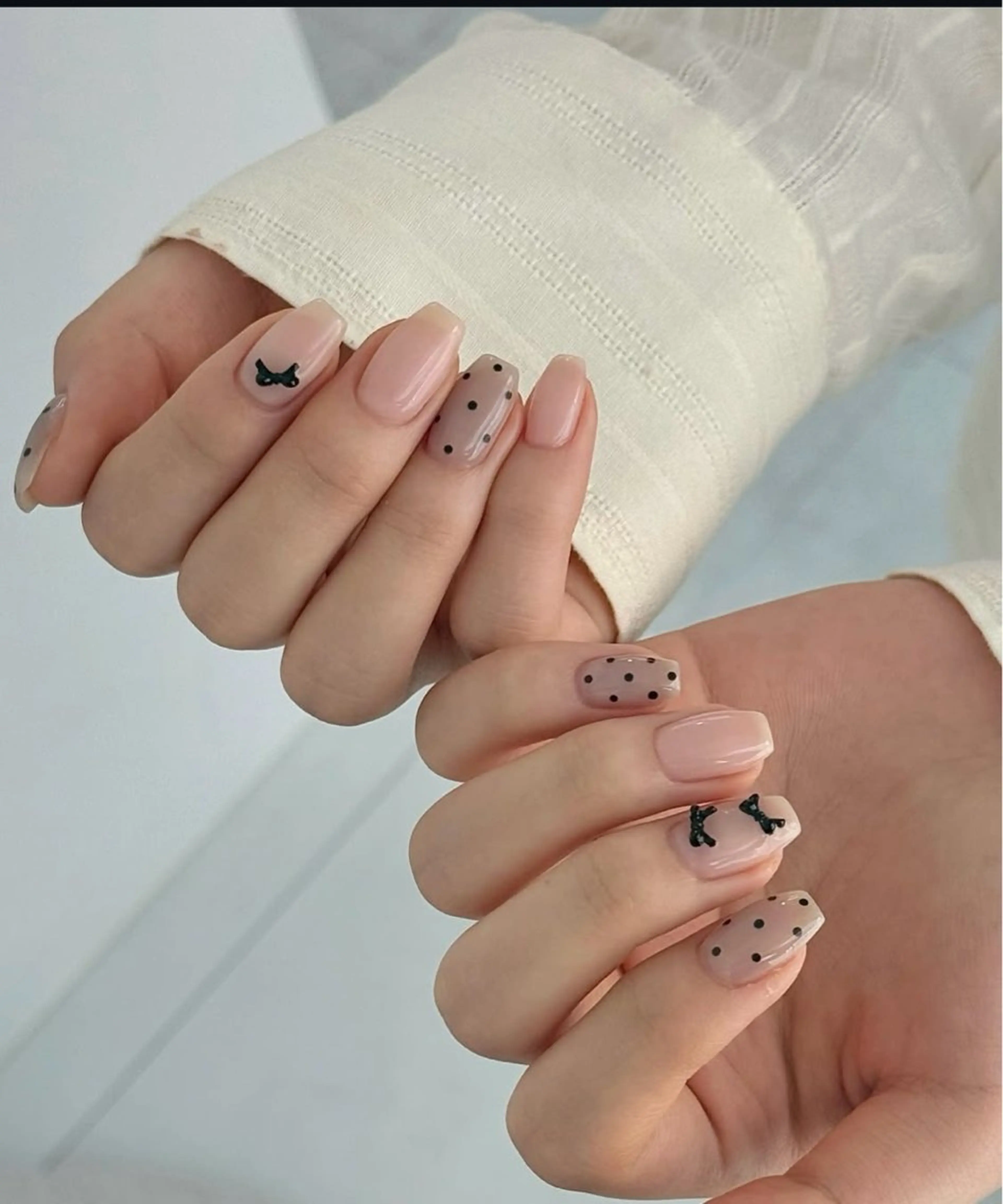 ネイル 持ち込み JISOO ANA.CHUOのネイルデザイン