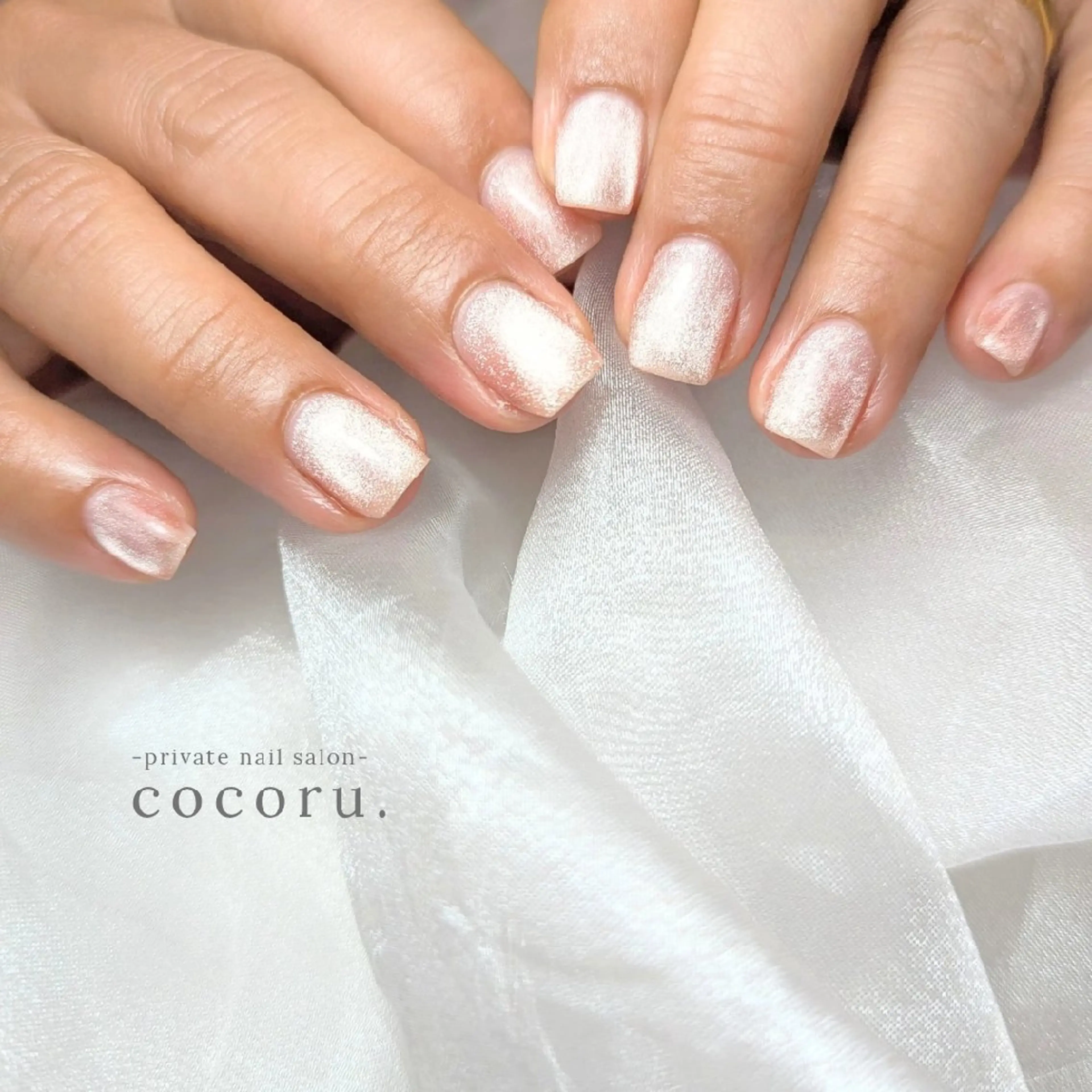 ネイル マグネットネイル ハンドネイル nail salon cocoru.のネイルデザイン