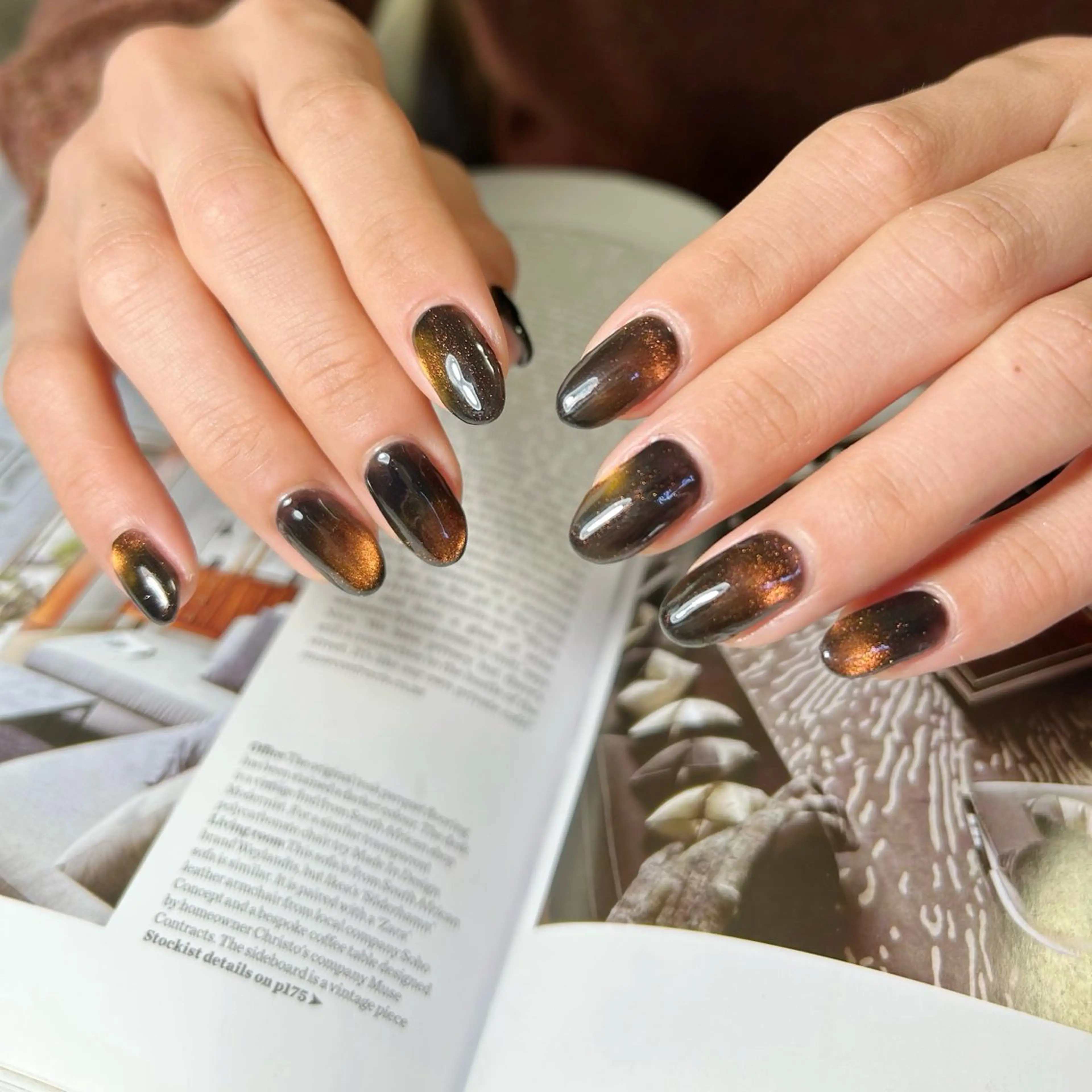 ネイル マグネットネイル Lofinails ちひろのネイルデザイン