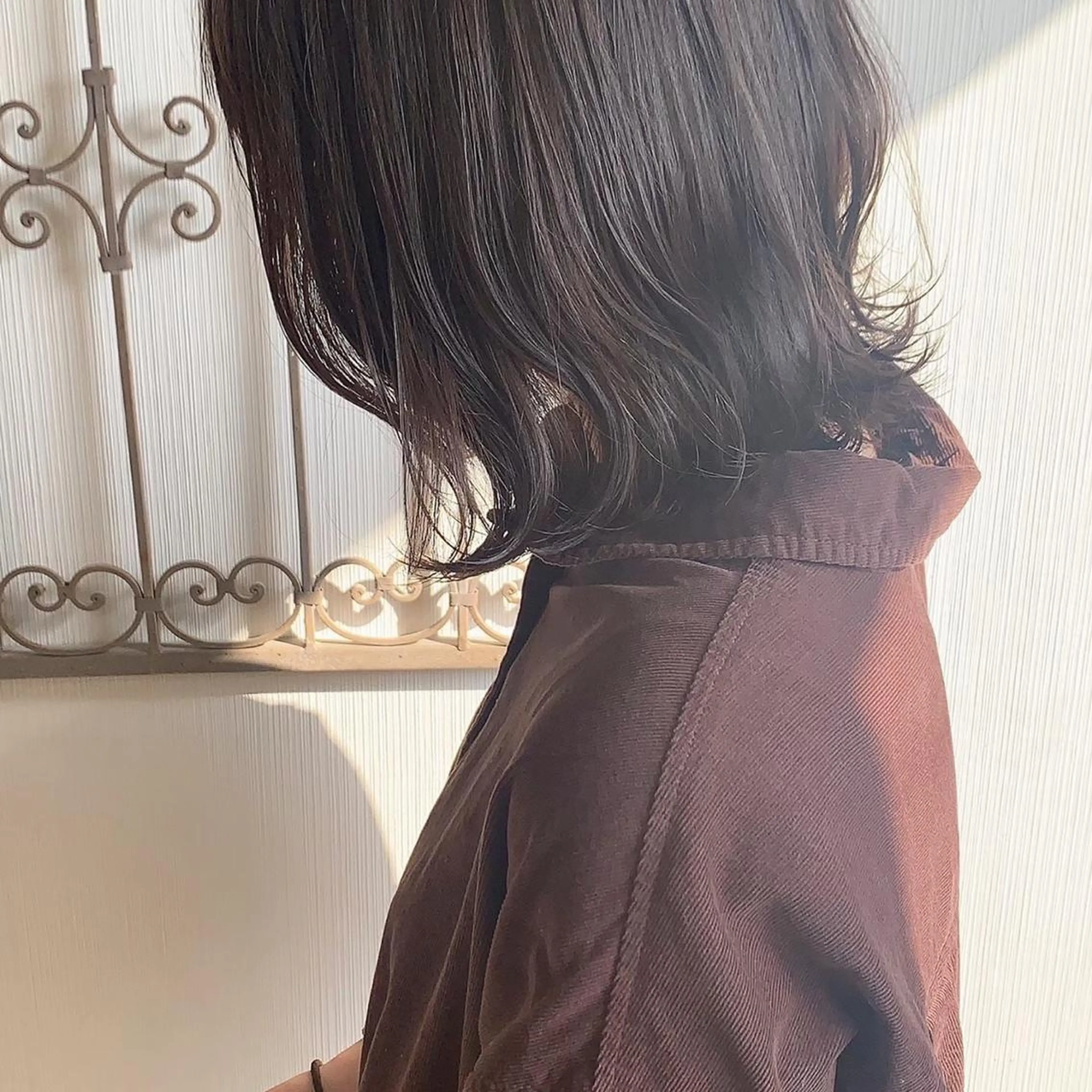 カラー 🩶韓国艶髪🇰🇷 下本夕綺のヘアスタイル