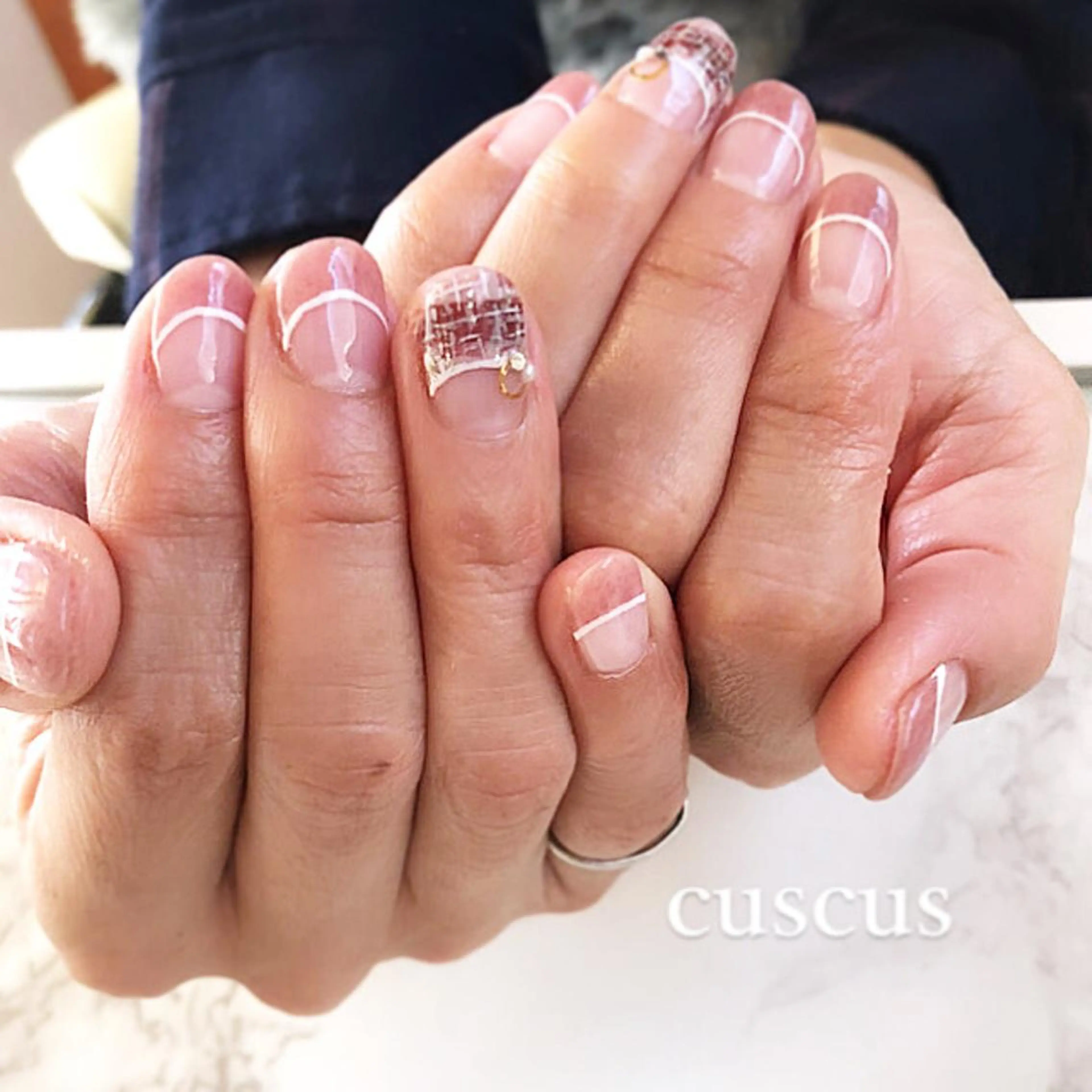 ネイル ＣＵＳＣＵＳ …ｔ.akiのネイルデザイン