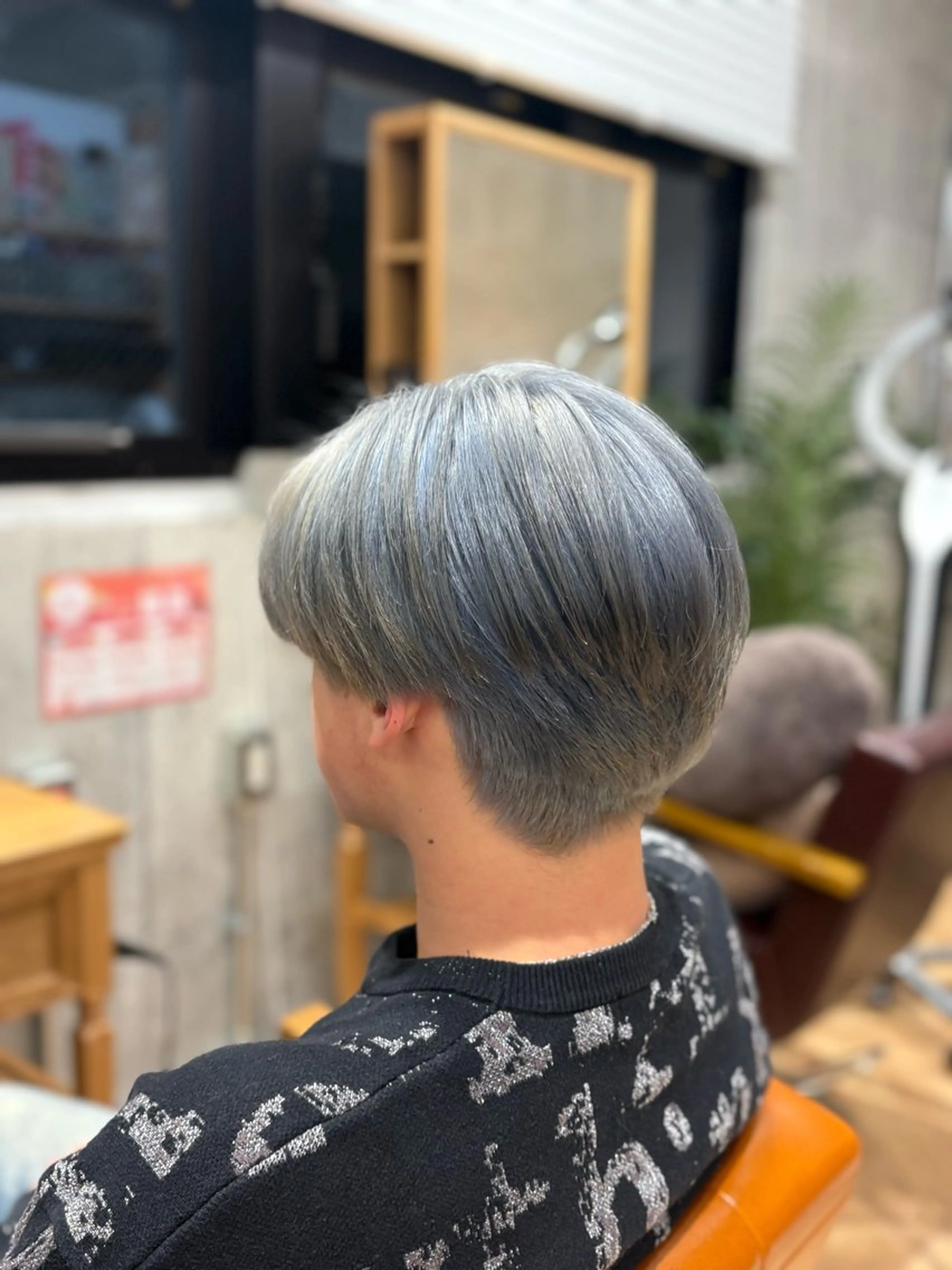 カラー メンズ デザインカラー Liinoアイナ /カットモデル募集中のヘアスタイル