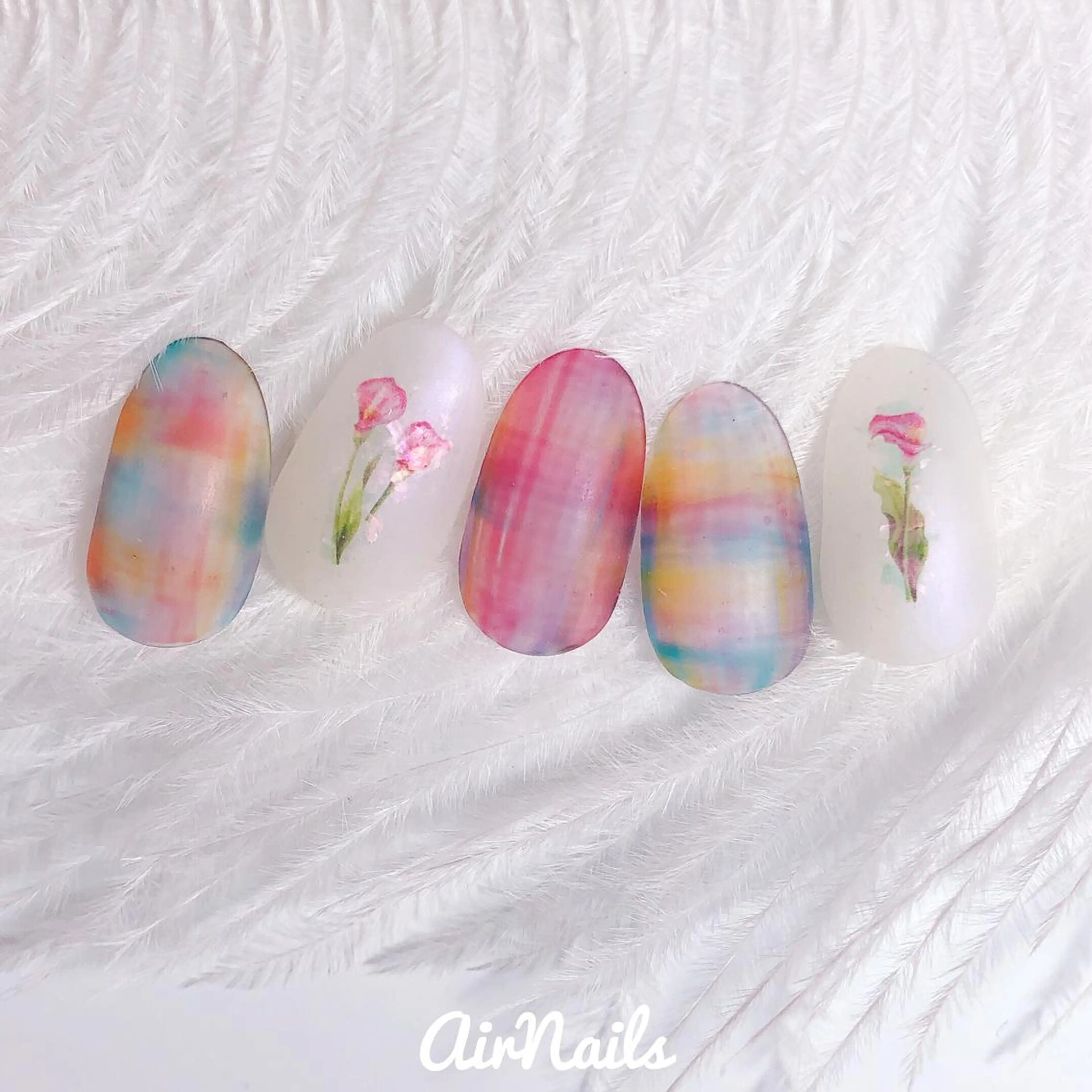 ネイル ハンドネイル フットネイル ♡ airnails ♡のネイルデザイン