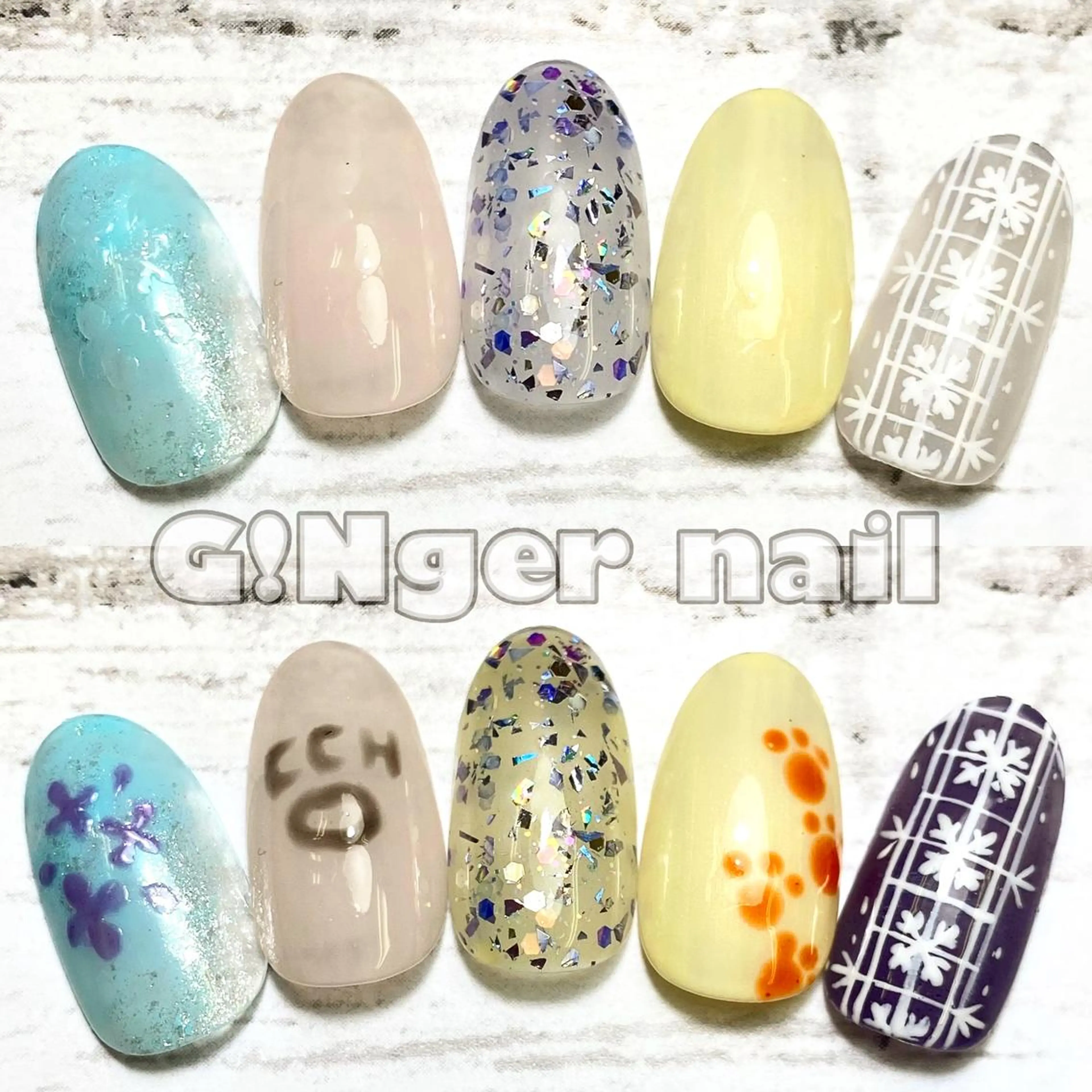 ネイル 代々木 GINGERNAILのネイルデザイン
