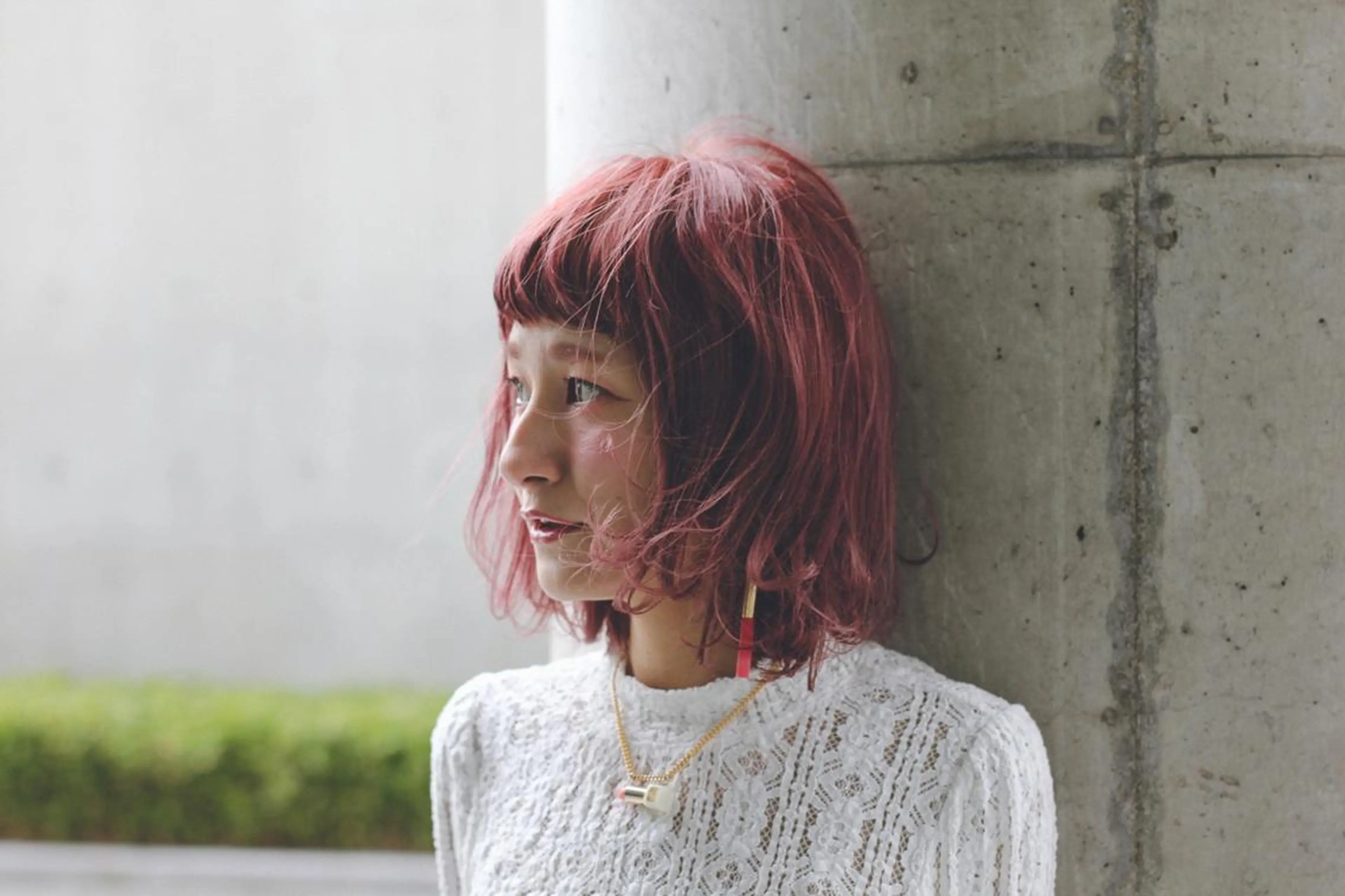 ミディアム カラー カット ヘアカラー tatsumi/ボブ ウルフ/レイヤーのヘアスタイル