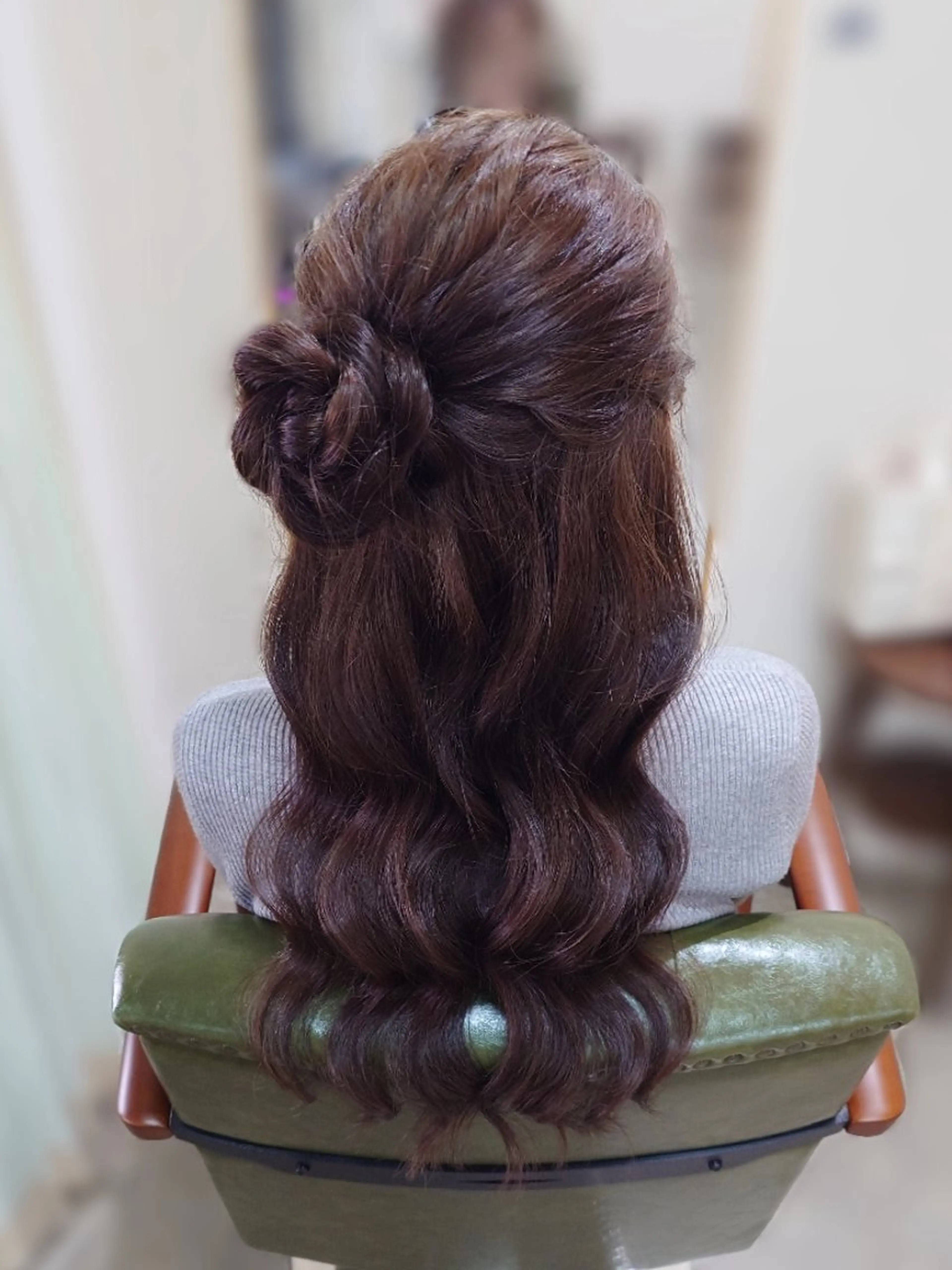 ロング ヘアアレンジ ヘアセット つぐみ ❤︎のヘアスタイル