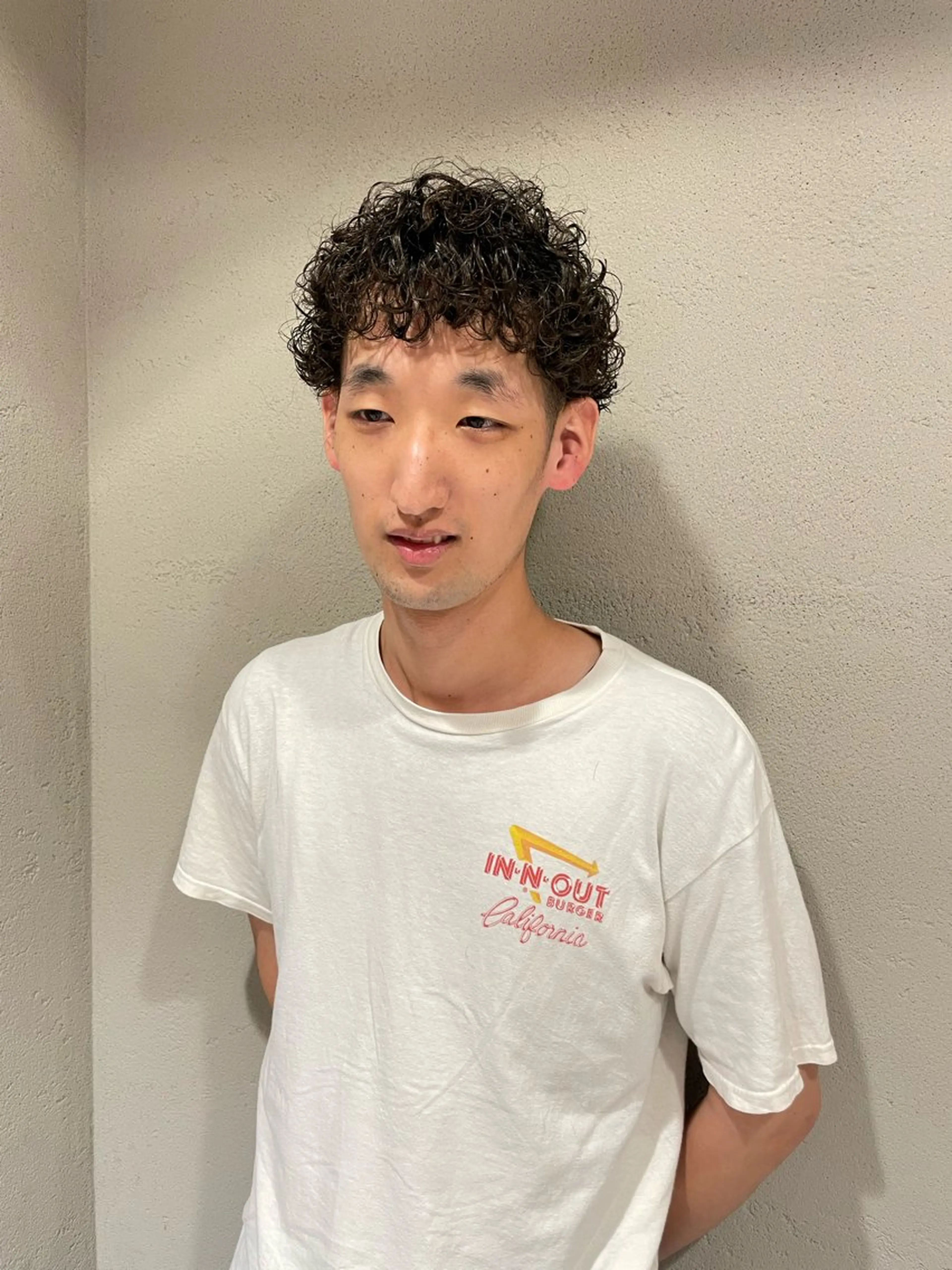 ショート パーマ メンズ メンズパーマ 波巻きパーマ パーマ メンズ/特殊ヘア パーマ🕷️小夏貴也のヘアスタイル