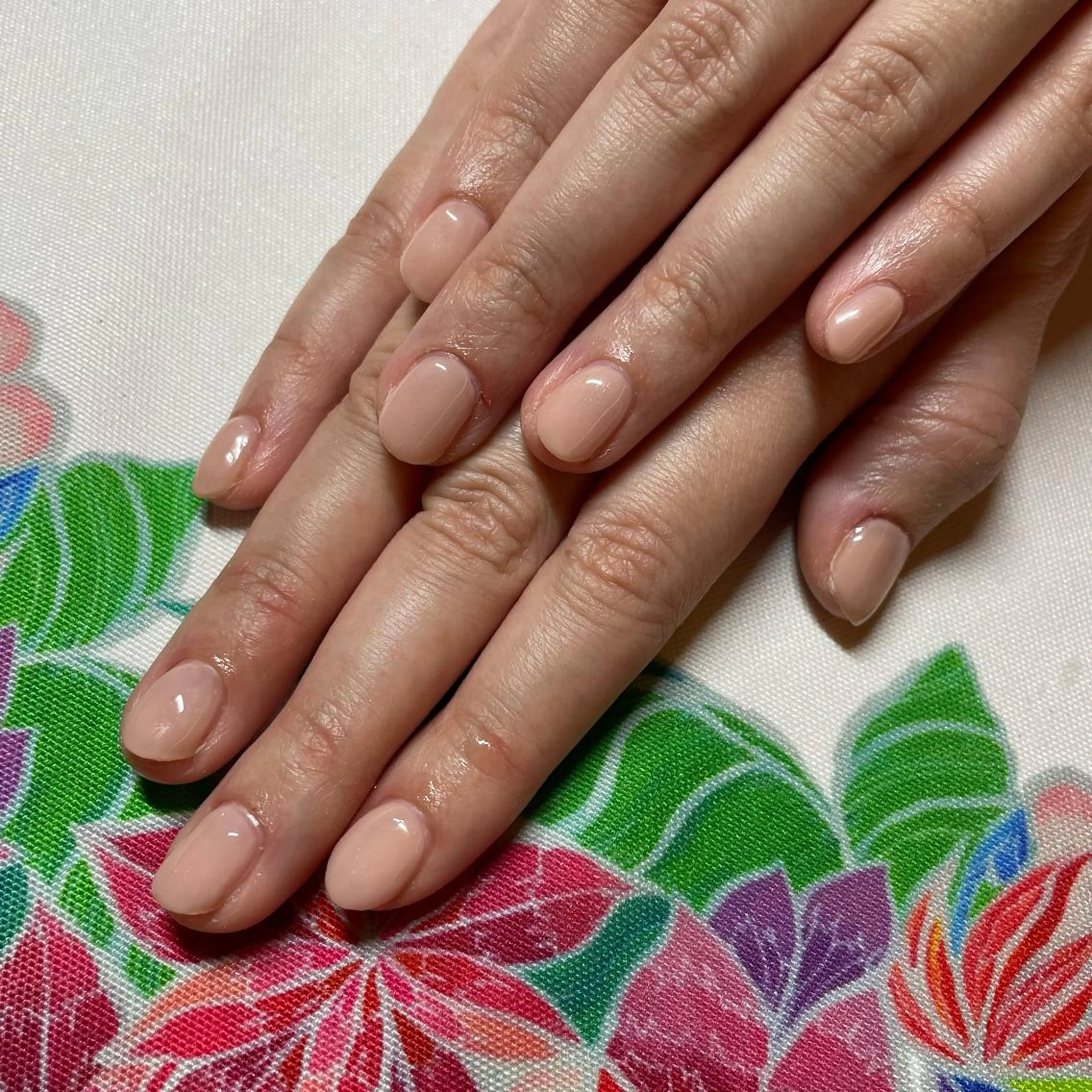 ネイル ワンカラーネイル 春ネイル Nail salon Ariettyのネイルデザイン