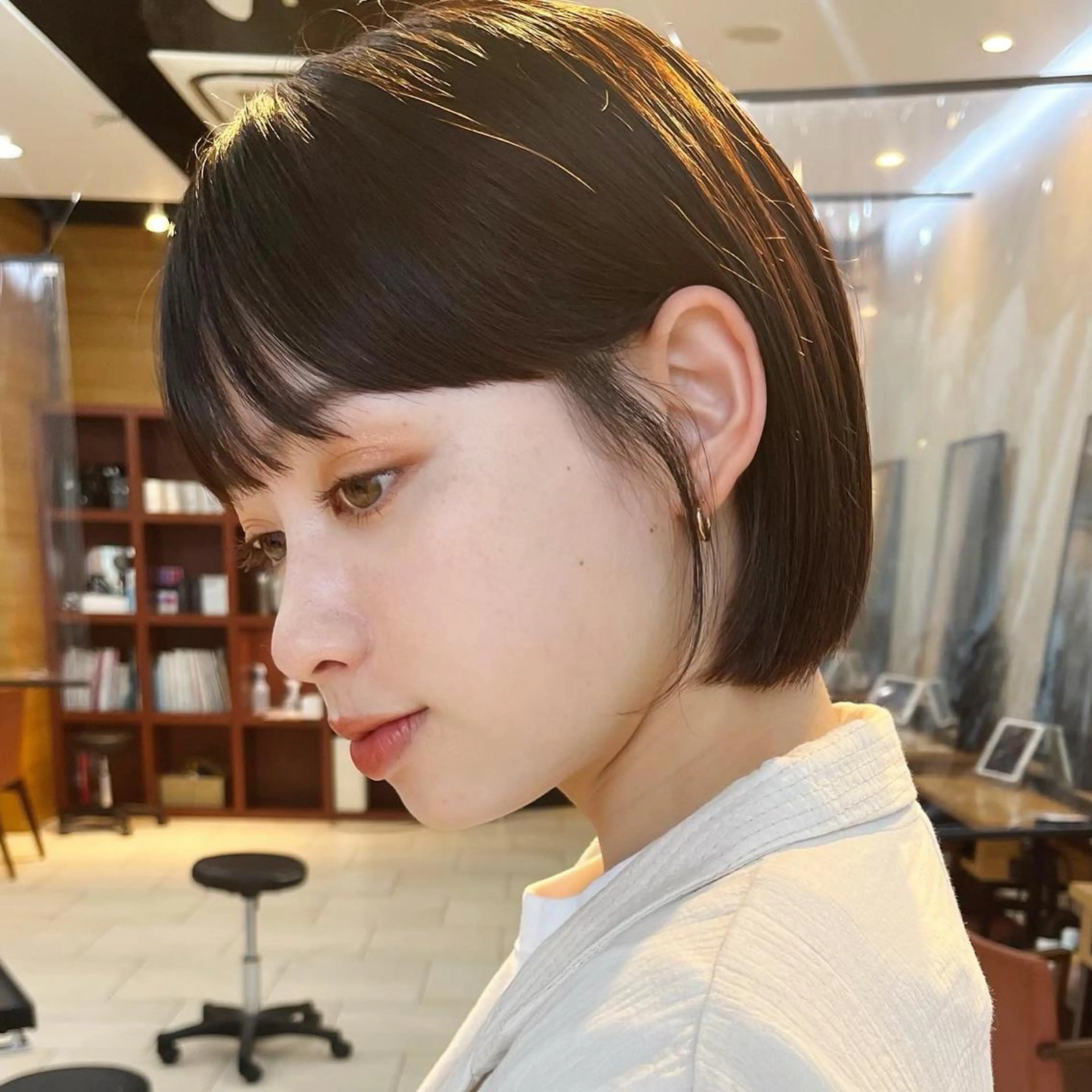 ショート カラー 🌱小顔ヘア/ボブ ミディアム/双葉🌱のヘアスタイル