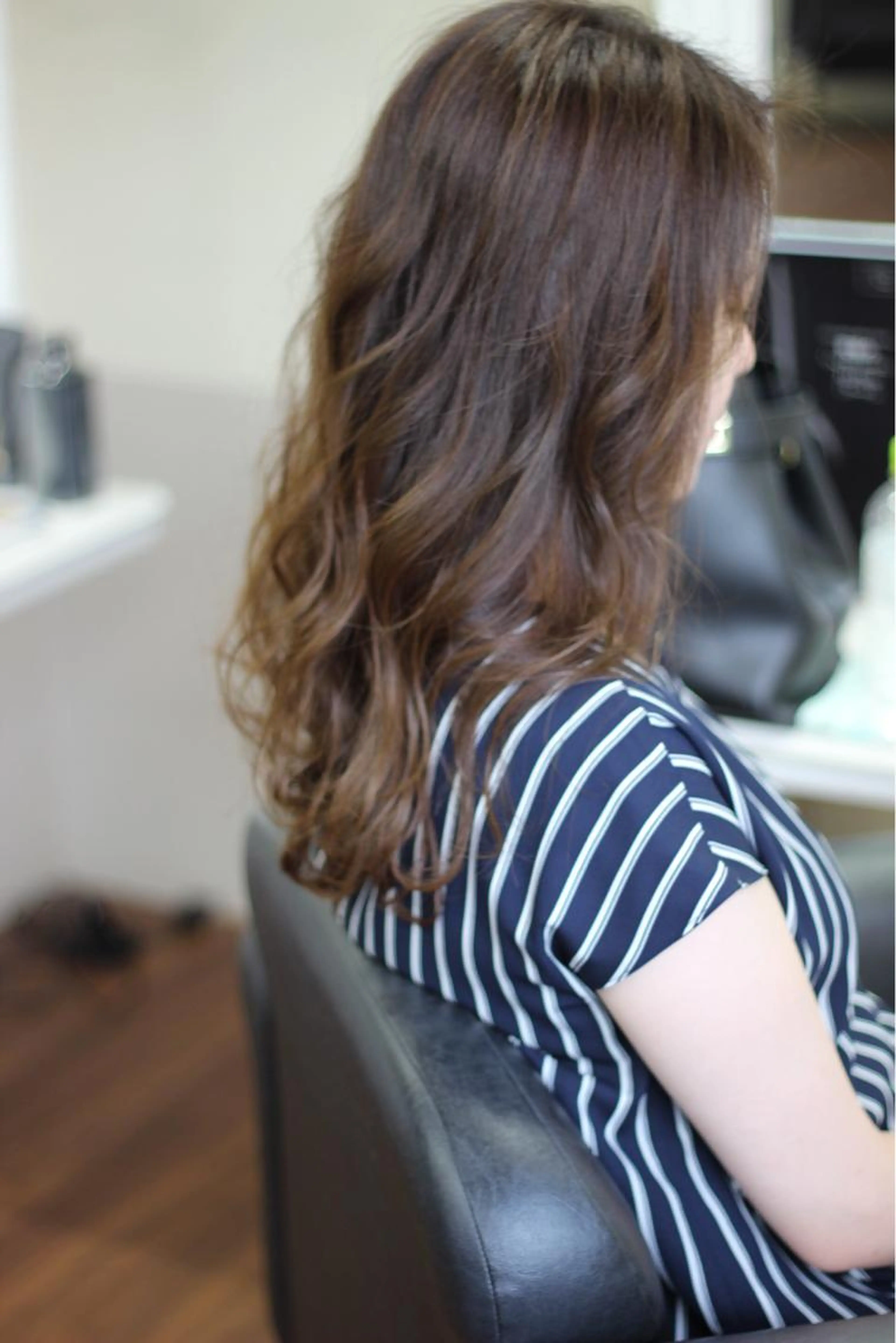 カット & アクアパーマ & 艶トリートメントの写真