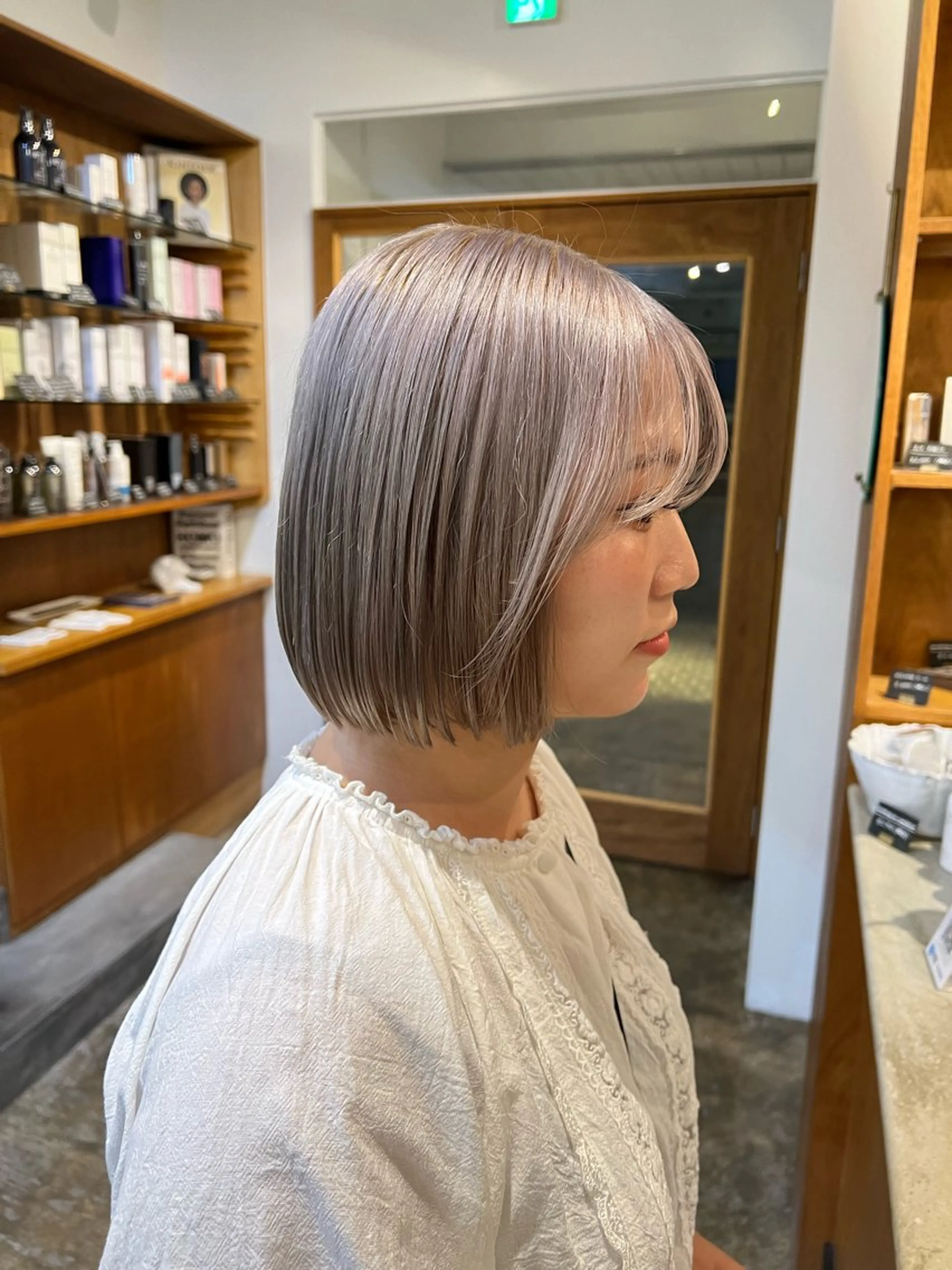 ショート カラー ヘアカラー 鈴木 三保のヘアスタイル