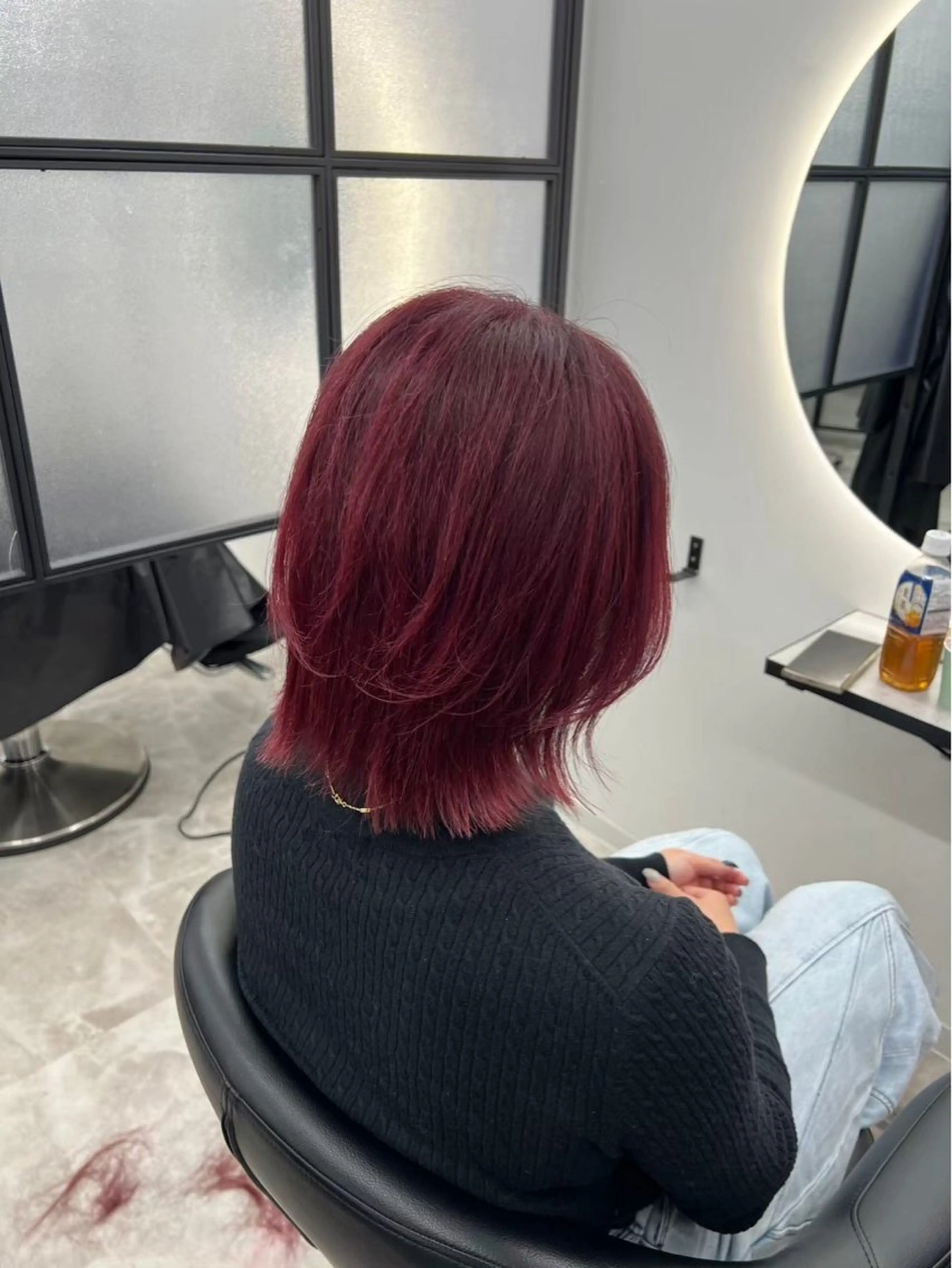 ミディアム ヘアカラー Marin 💗暖色カラー💗のヘアスタイル