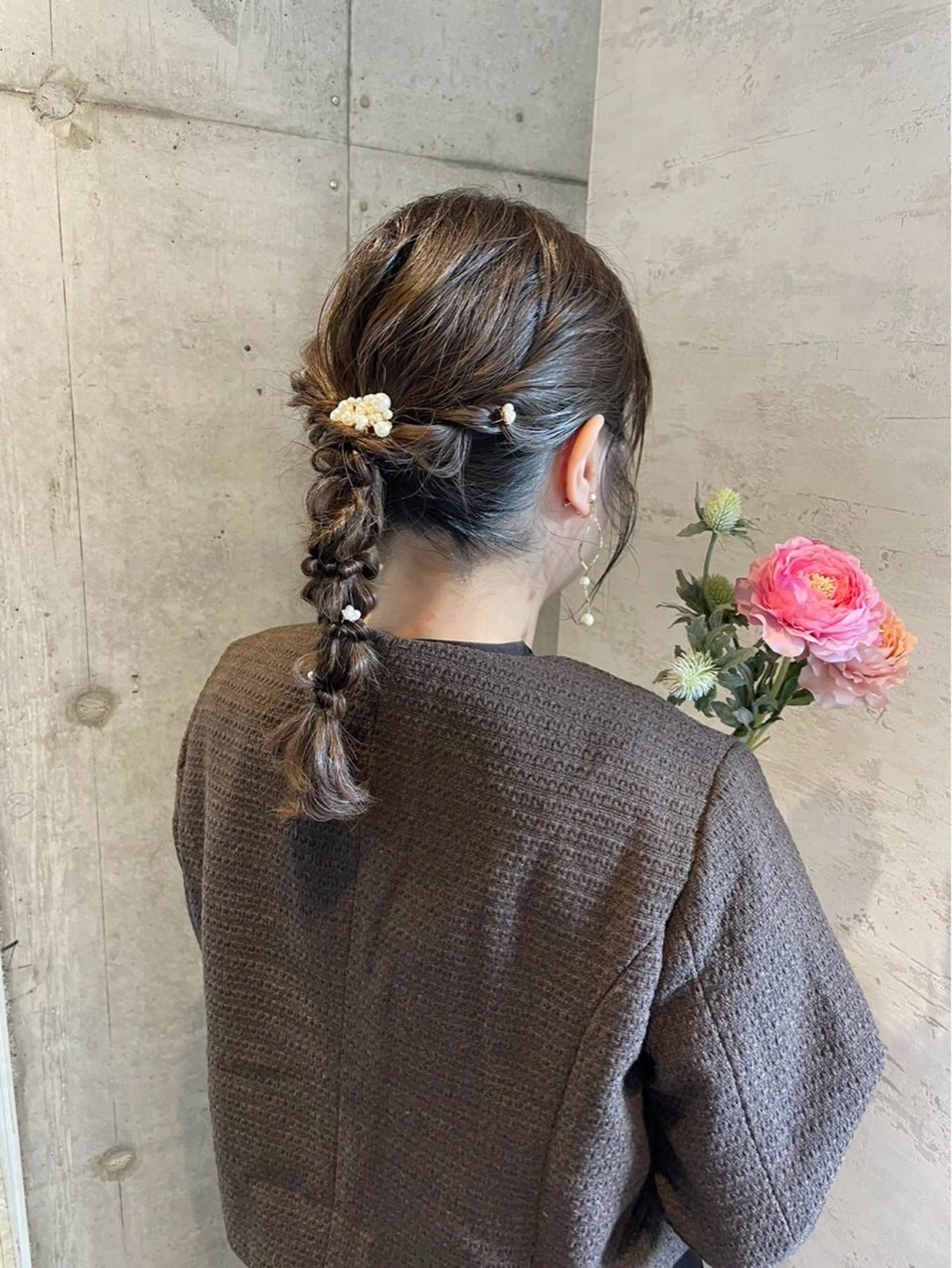 ヘアアレンジ ヘアセット 美髪× ヘアセット✨Araiのヘアスタイル