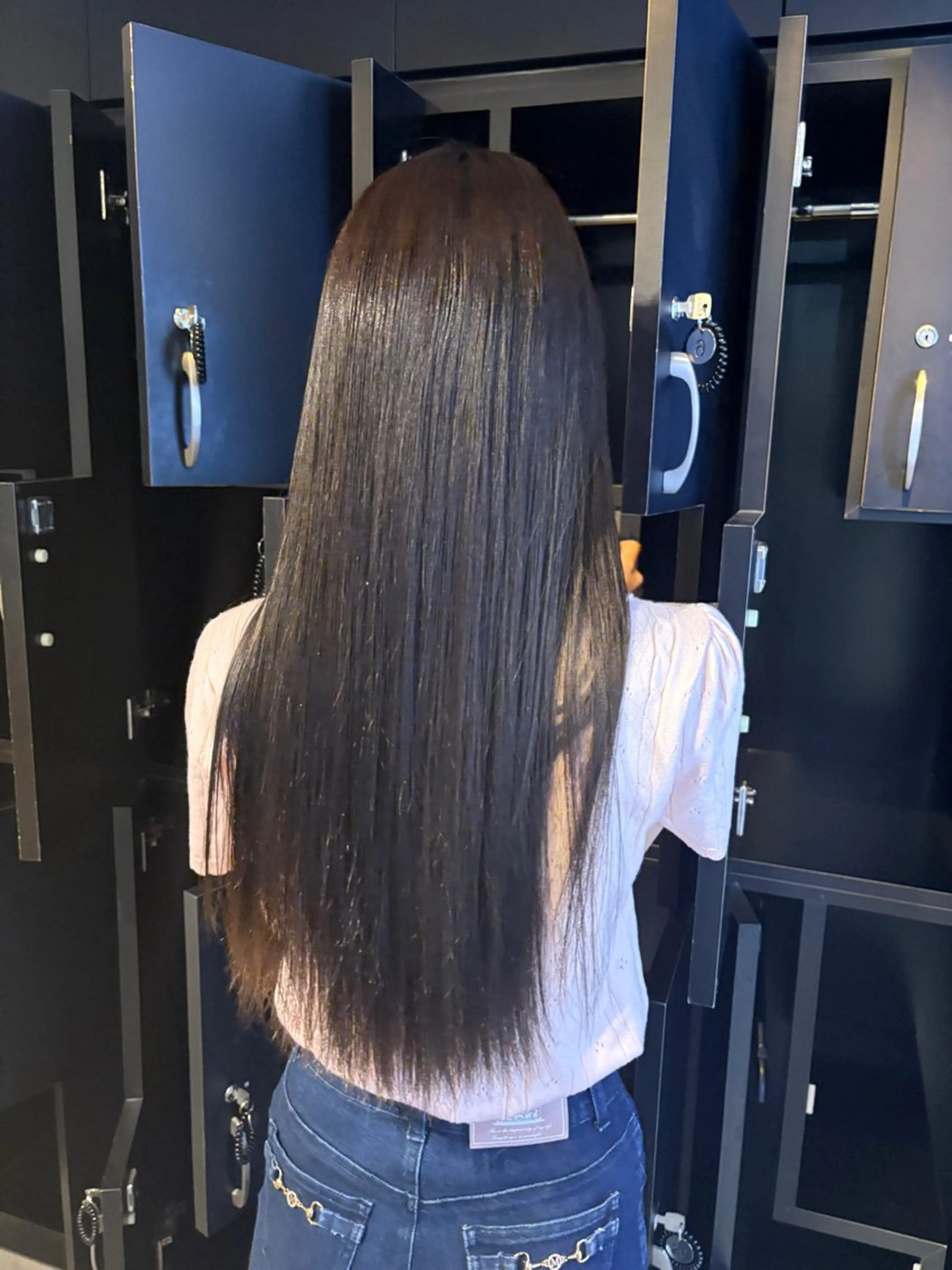 ロング カラー ヘアカラー トリートメント ヘアセット 🫧ハイトーン×艶 カラー🫧 Rionのヘアスタイル