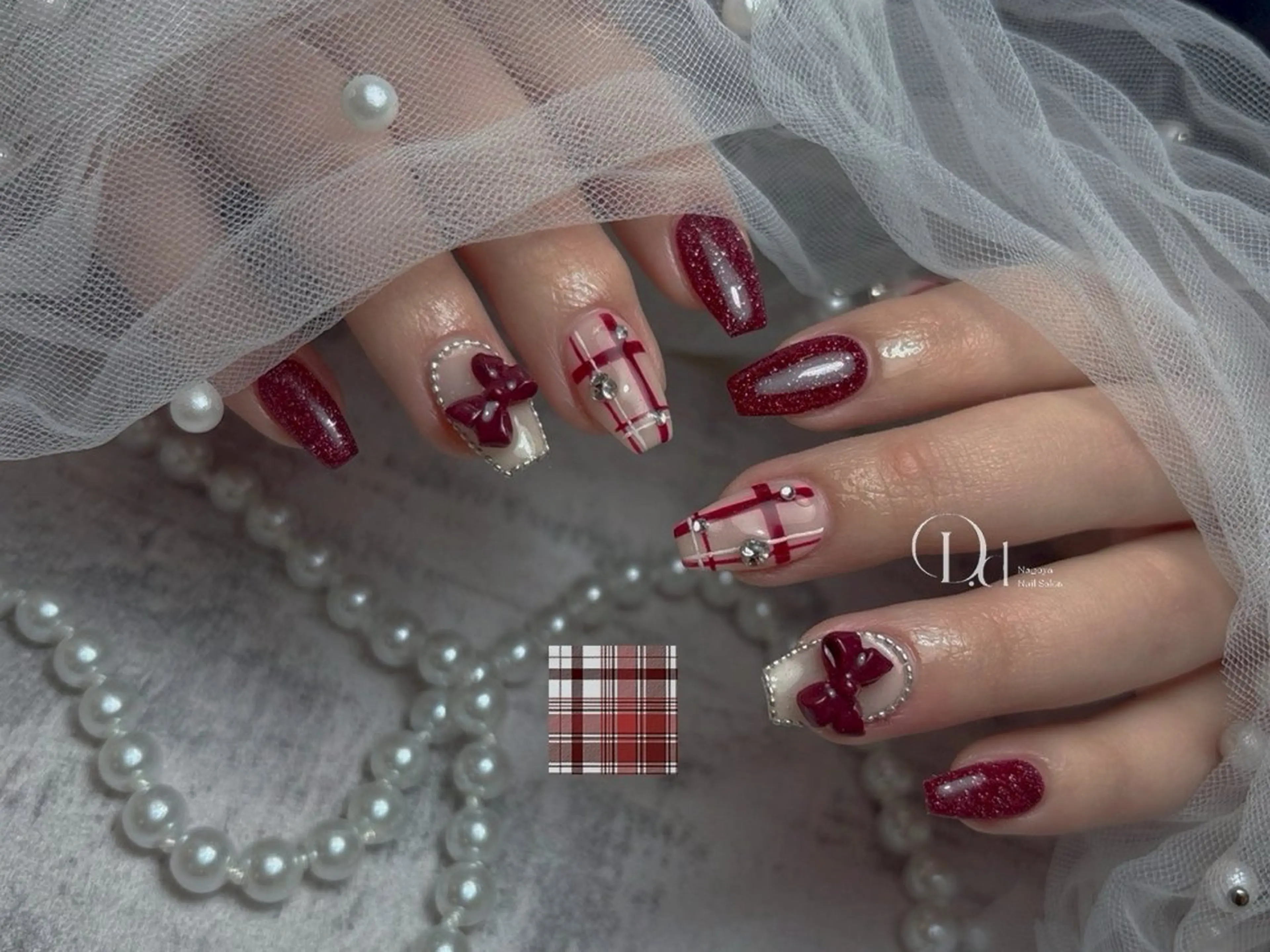 ネイル フットネイル フレンチネイル ジェルネイル ガーリー グラデーション ハンドネイル D.d Nail Moeのネイルデザイン