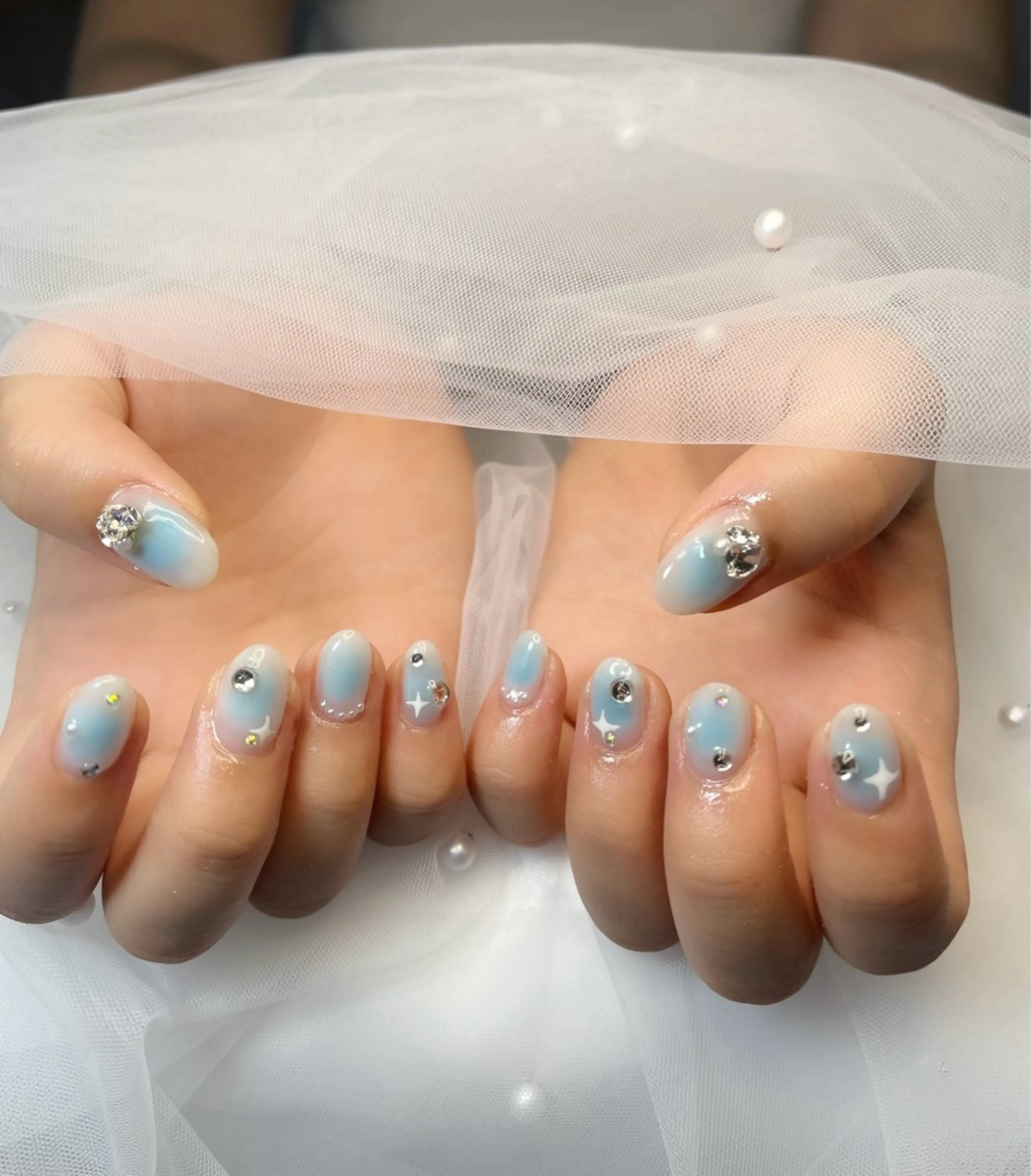 ネイル ハイネイル 自宅サロンのネイルデザイン