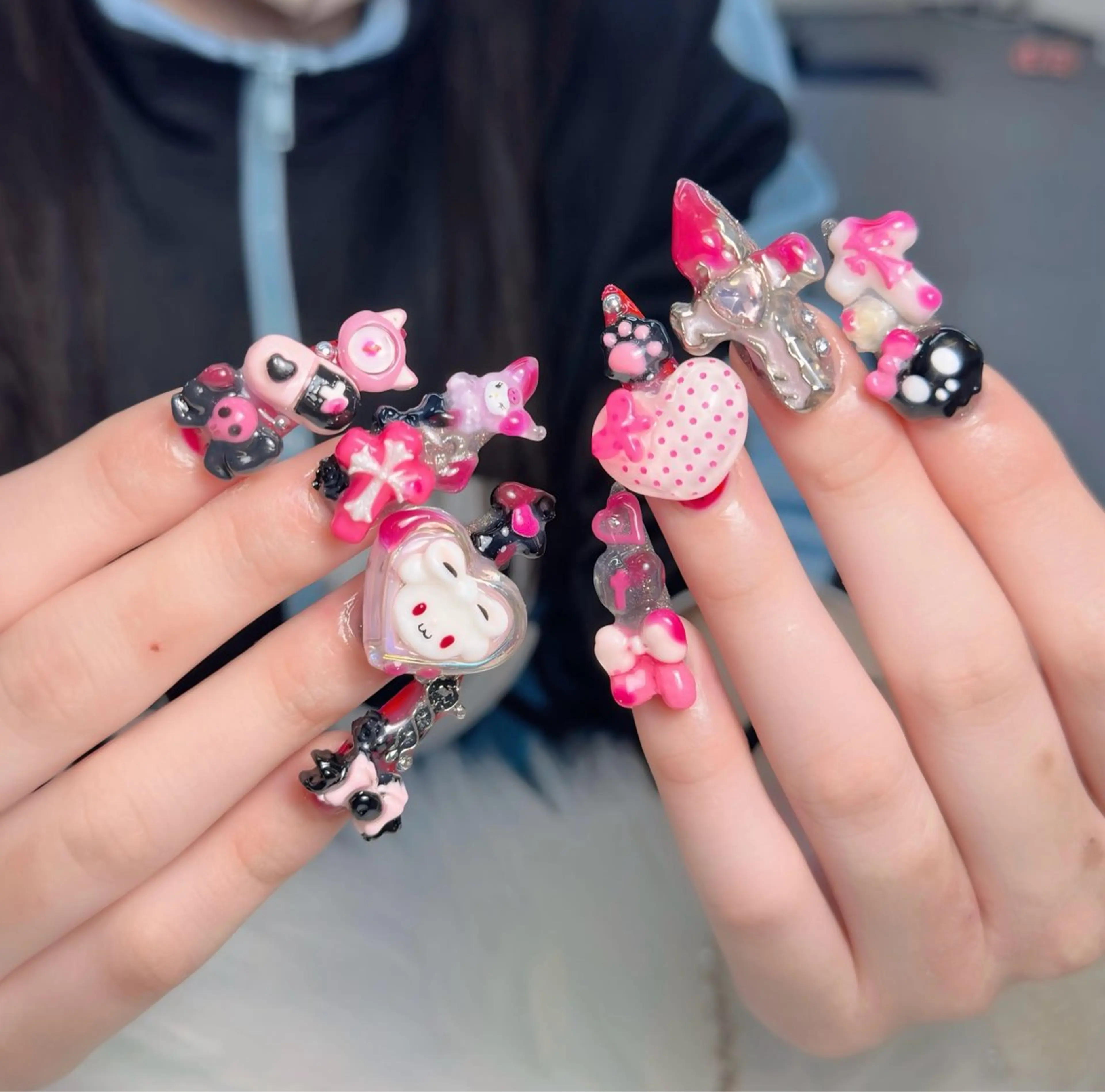 ネイル ハンドネイル ハンドケア Panda chan Novaのネイルデザイン