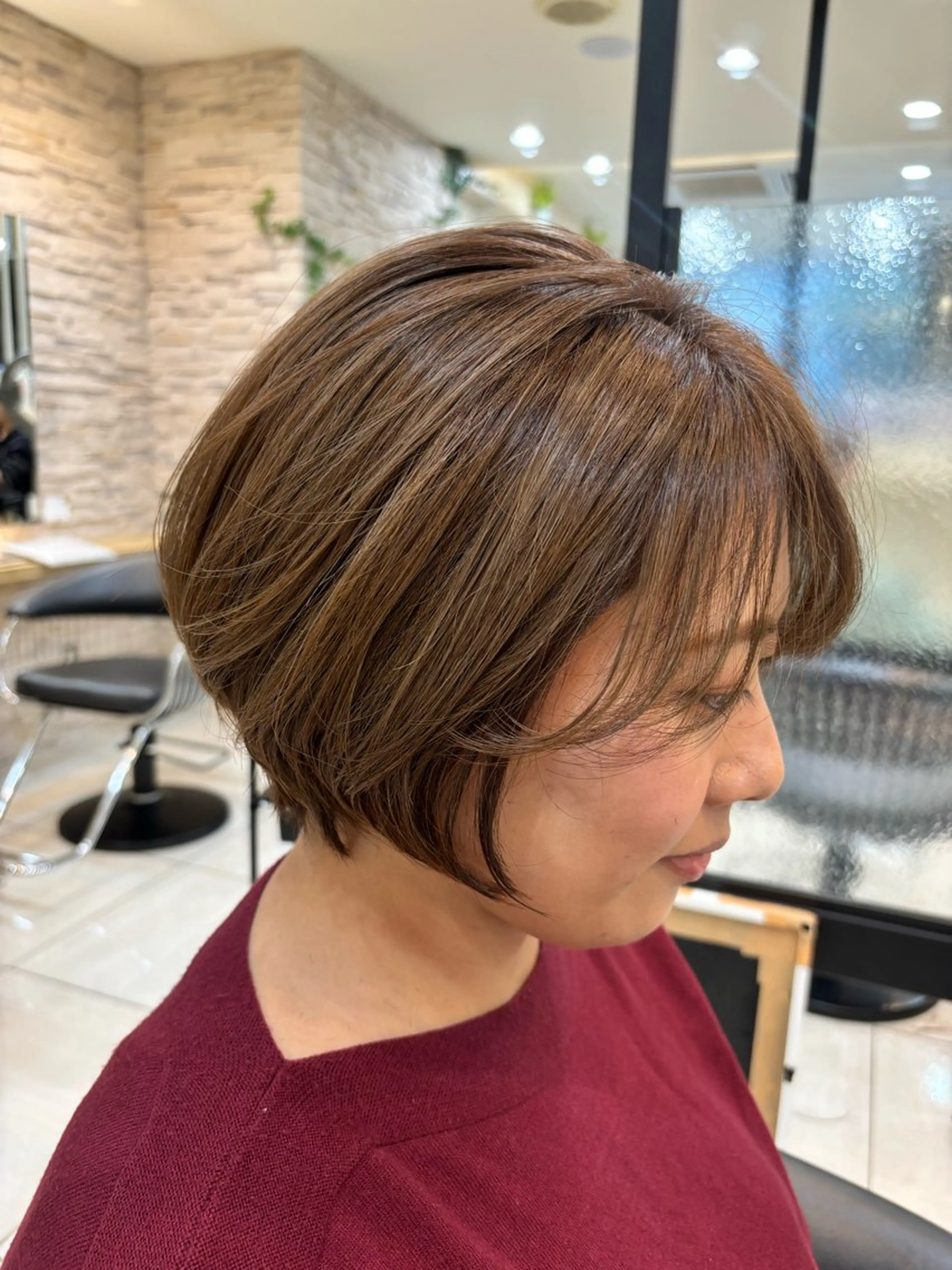 ショート カラー 髪質改善 ショートヘア トリートメント カット ヘアカラー トリートメント 田野倉NEXT店 美髪ニストのヘアスタイル