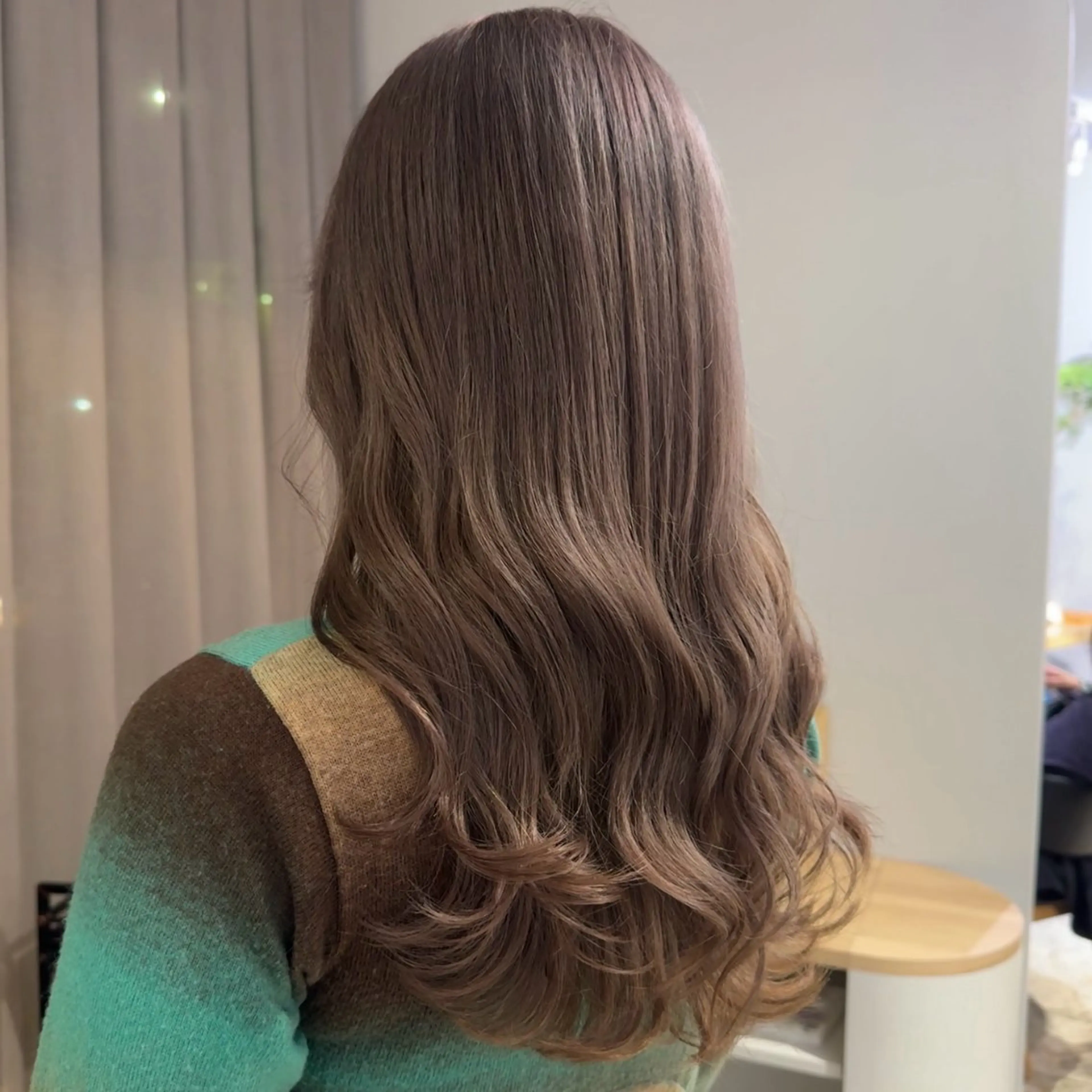 ロング カラー ヘアカラー 吉田 葉音のヘアスタイル