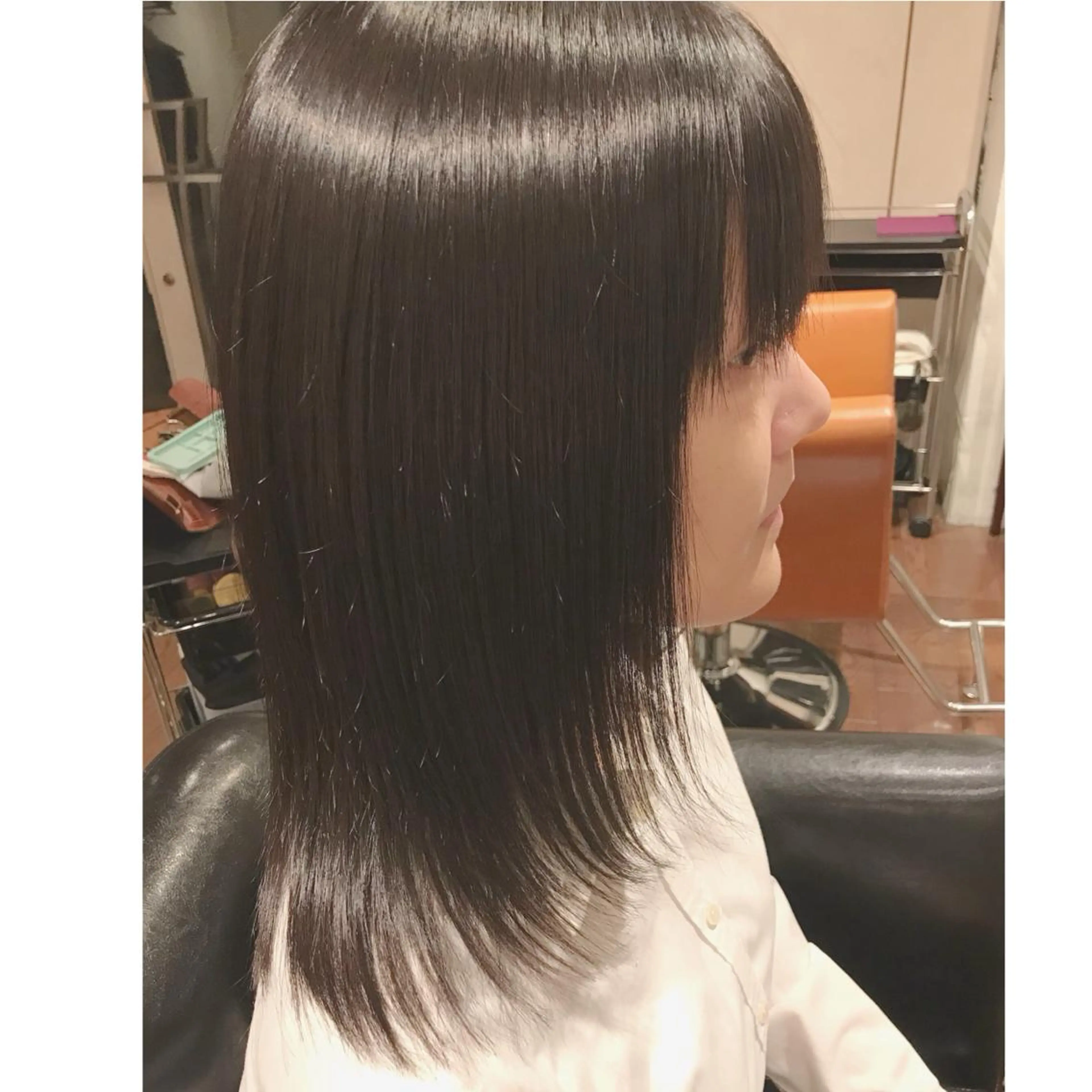 ミディアム パーマ ストレートパーマ マエダ　カズエ🫶 coronahairのヘアスタイル