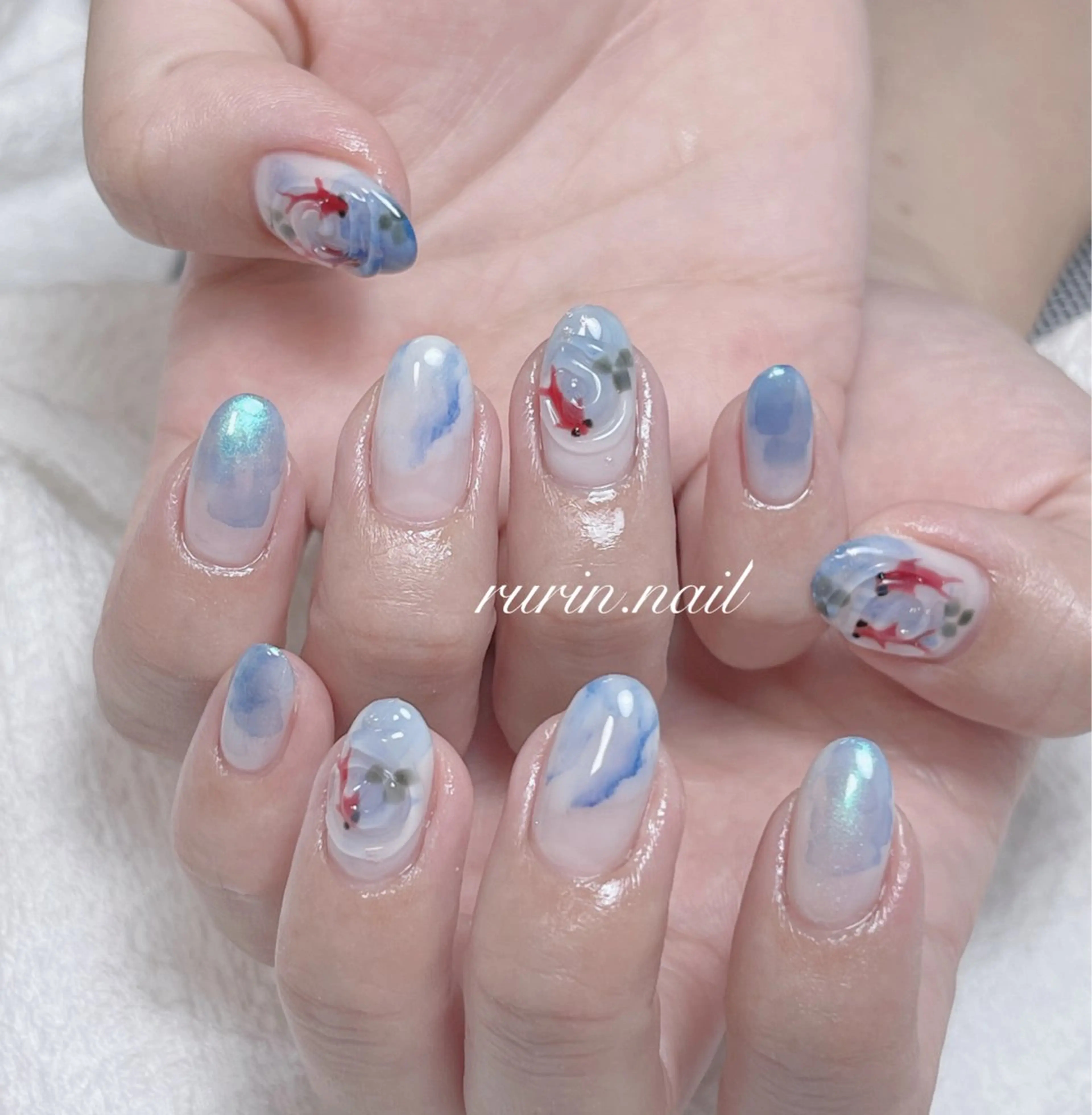 ネイル ハンドネイル ルリン サロン💅のネイルデザイン