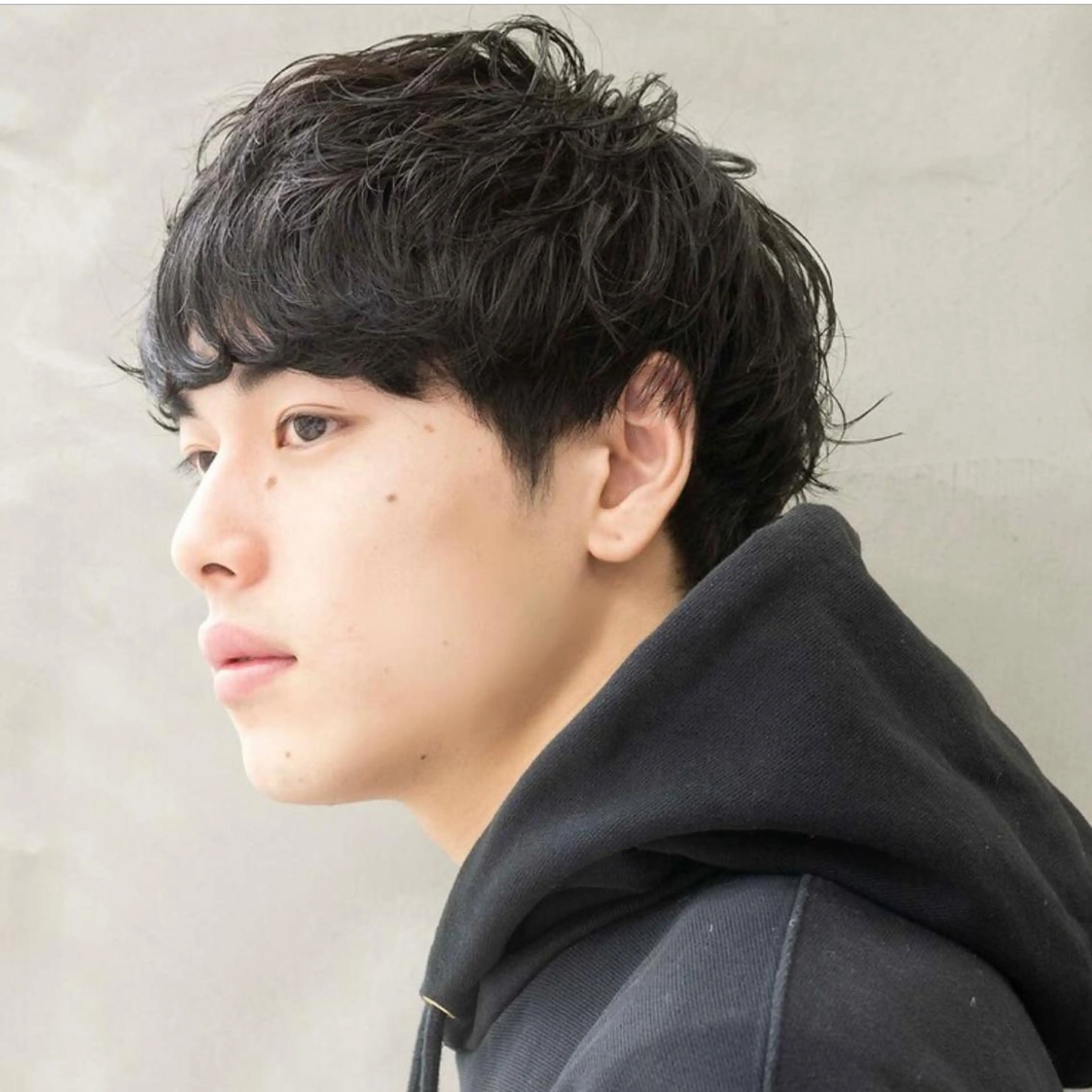 ショート カラー パーマ メンズ 無料カットモデル募集 🌱ひょうがのヘアスタイル