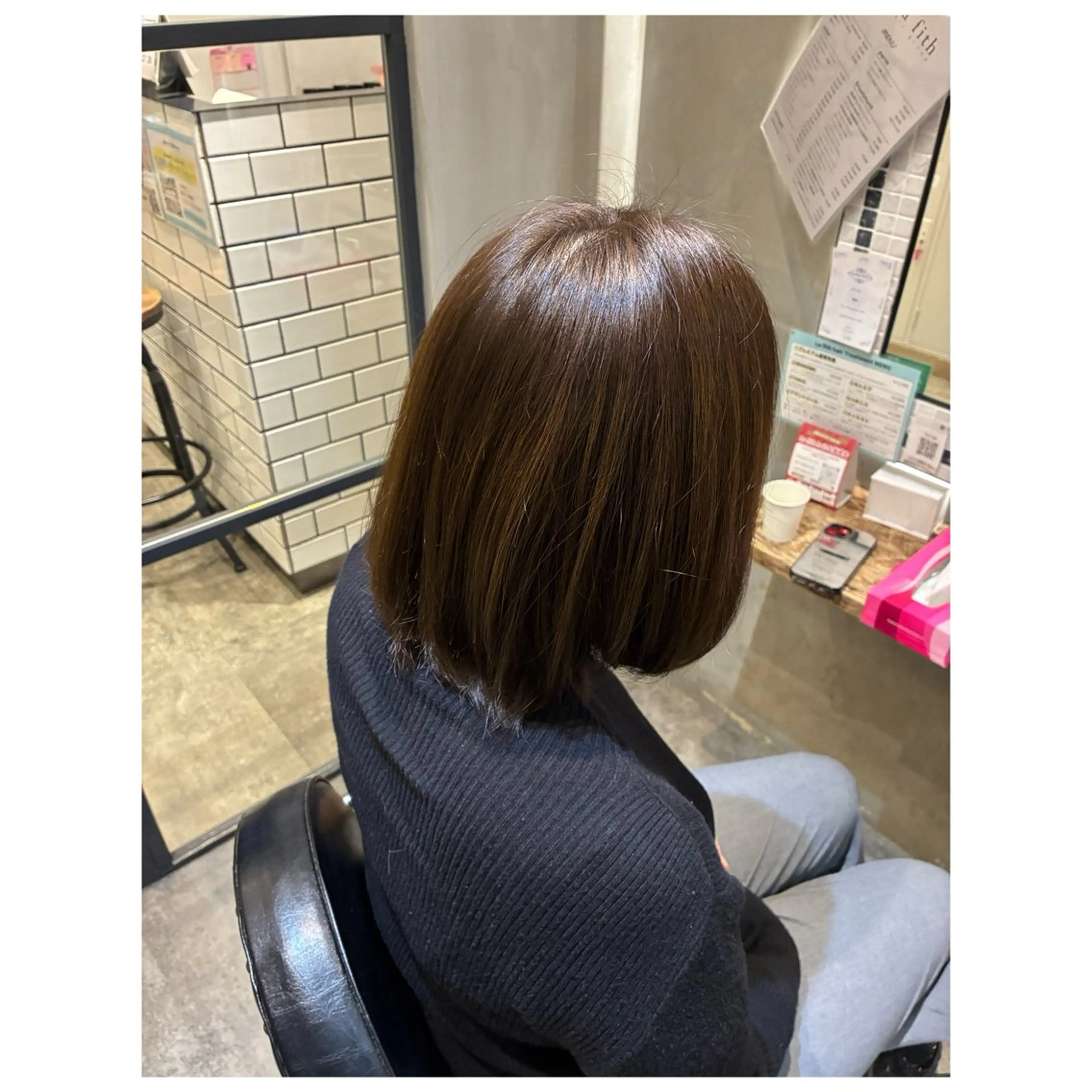 【人気No.1✨透明感×ツヤ】イルミナカラーの写真