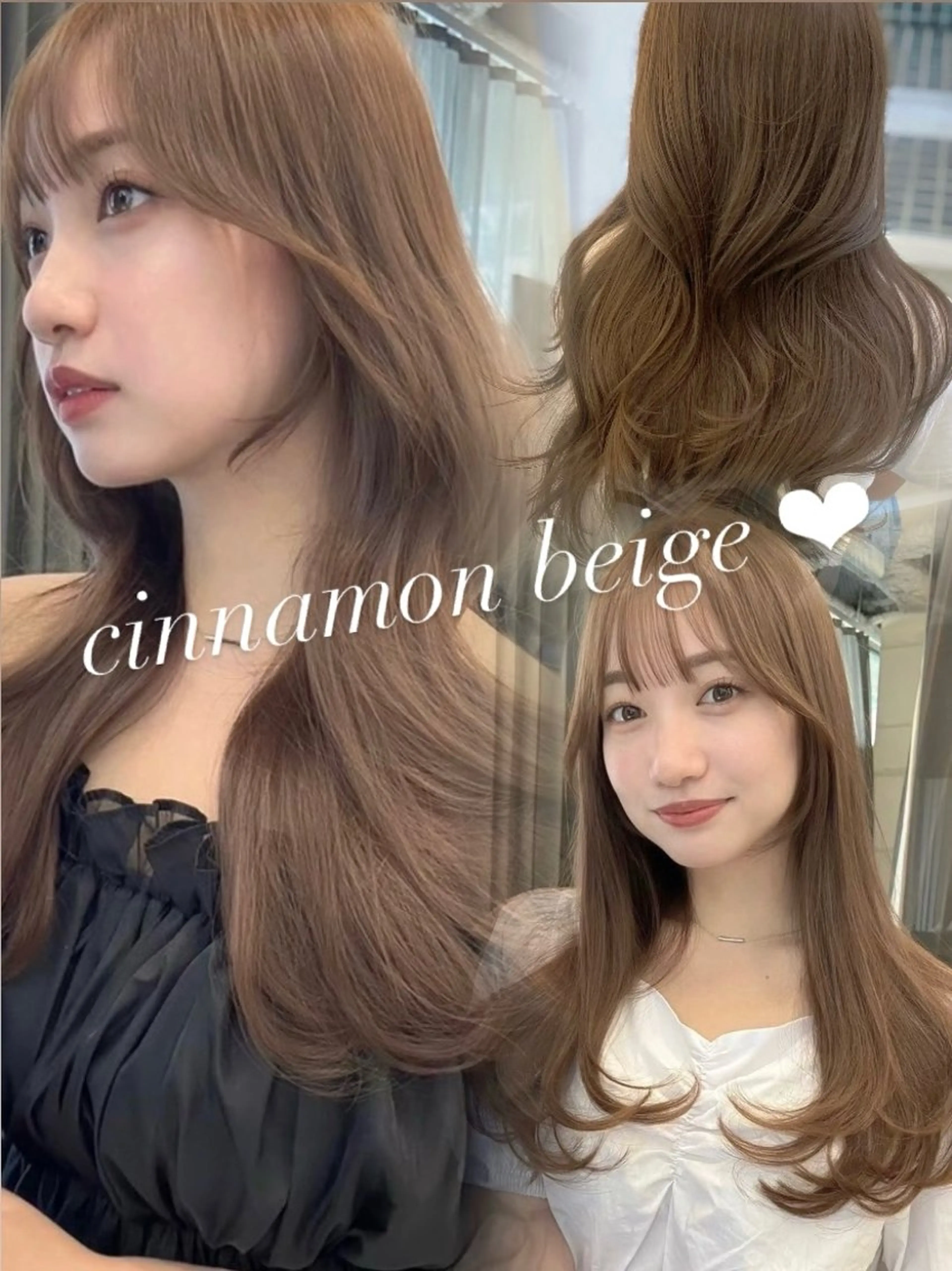 ロング ヘアカラー 韓国レイヤー/透明感 カラー🦋mioのヘアスタイル