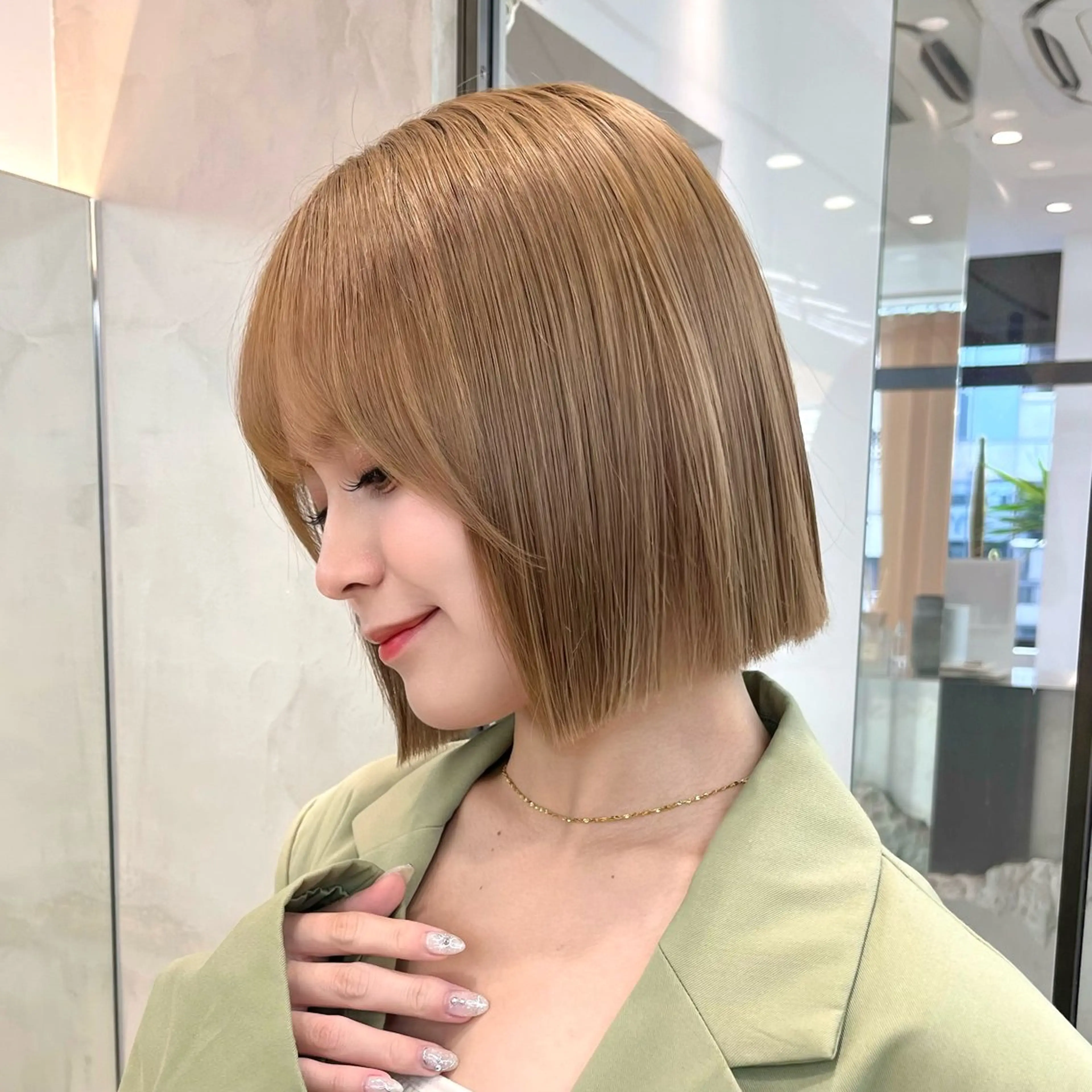 【⭐️口コミ書いて頂ける方は限定⭐️】カット➕1ステップトリートメント➕超音波アイロン付き✨の写真