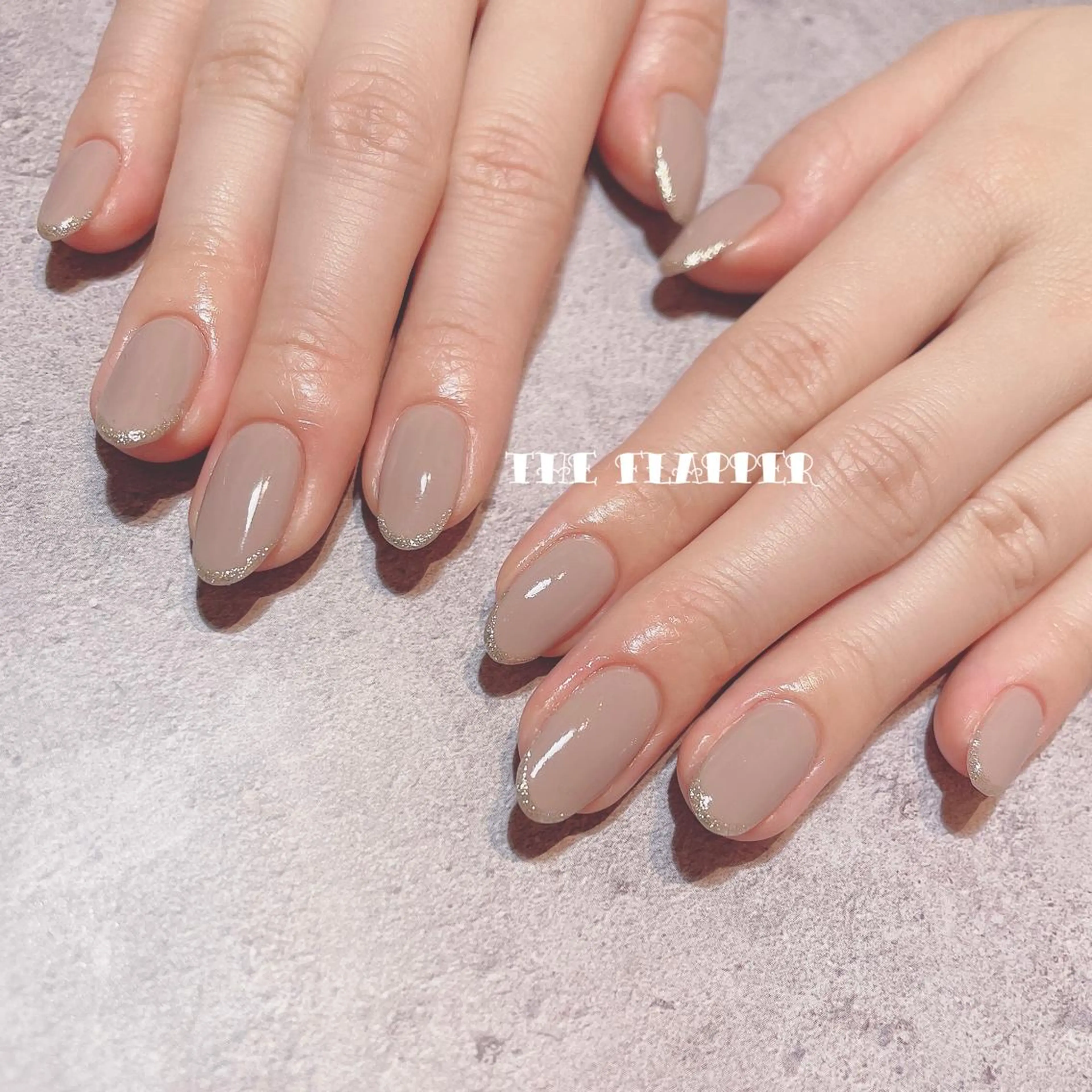 ネイル ラメ(グリッター) ハンドネイル フットネイル NailStudio THE FLAPPER所属・THE FLAPPERのネイルデザイン