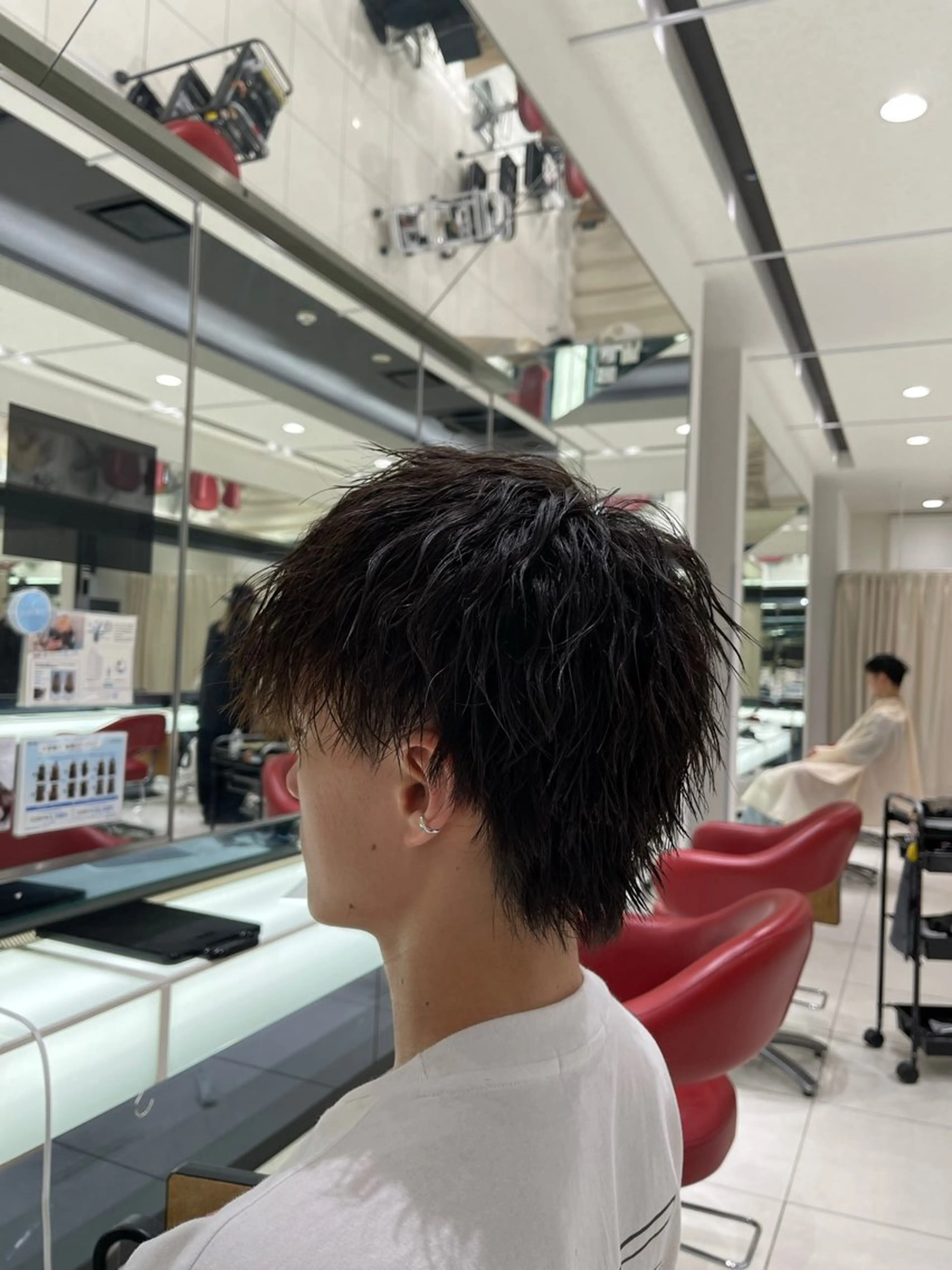 ショート トリートメント ツイストパーマ カット パーマ トリートメント メンズ/メンズパーマ 服部太地のヘアスタイル