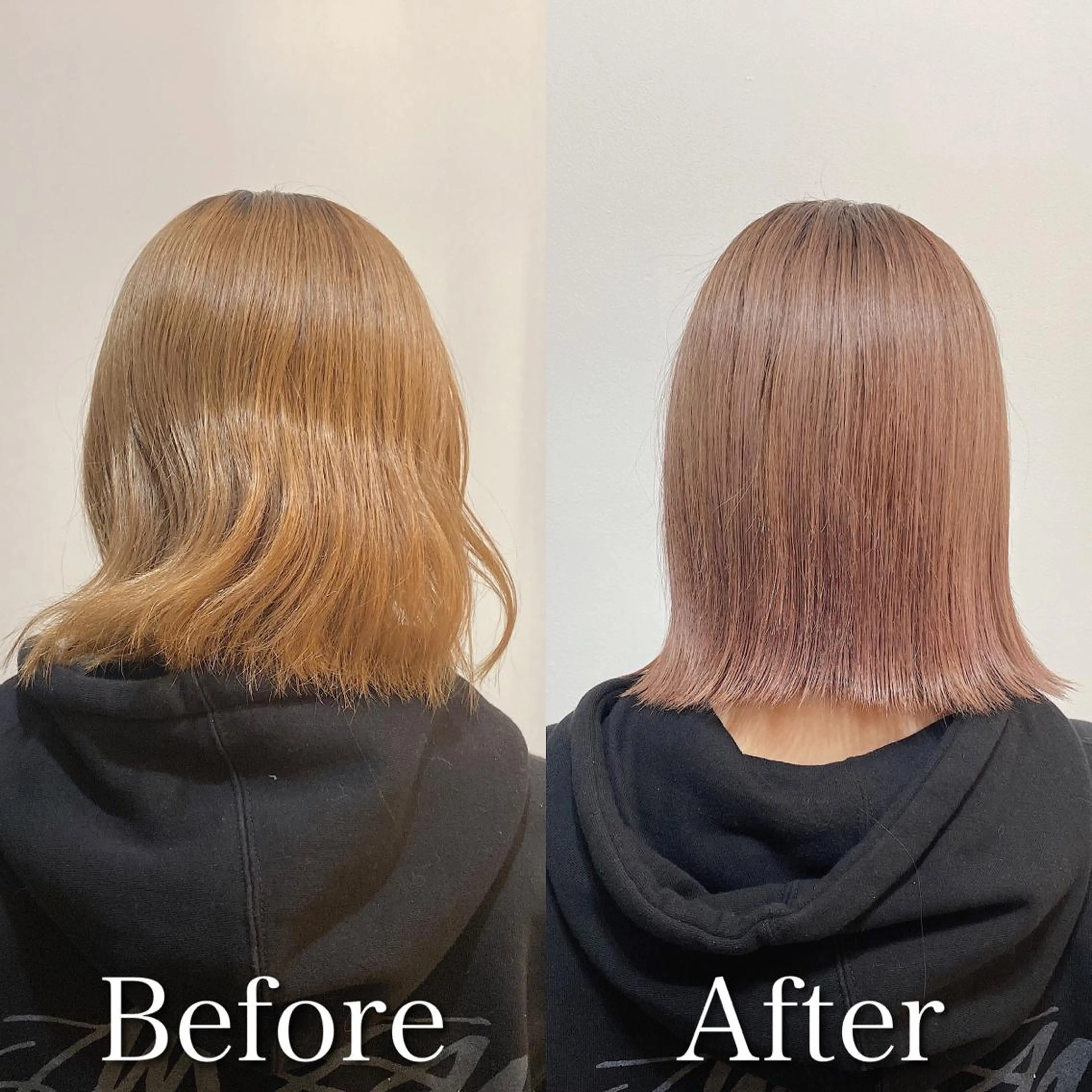 ショート カラー ベージュカラー ブリーチ ピンクカラー ピンクベージュ バイオレットカラー 髪質改善特化 安東駿介のヘアスタイル