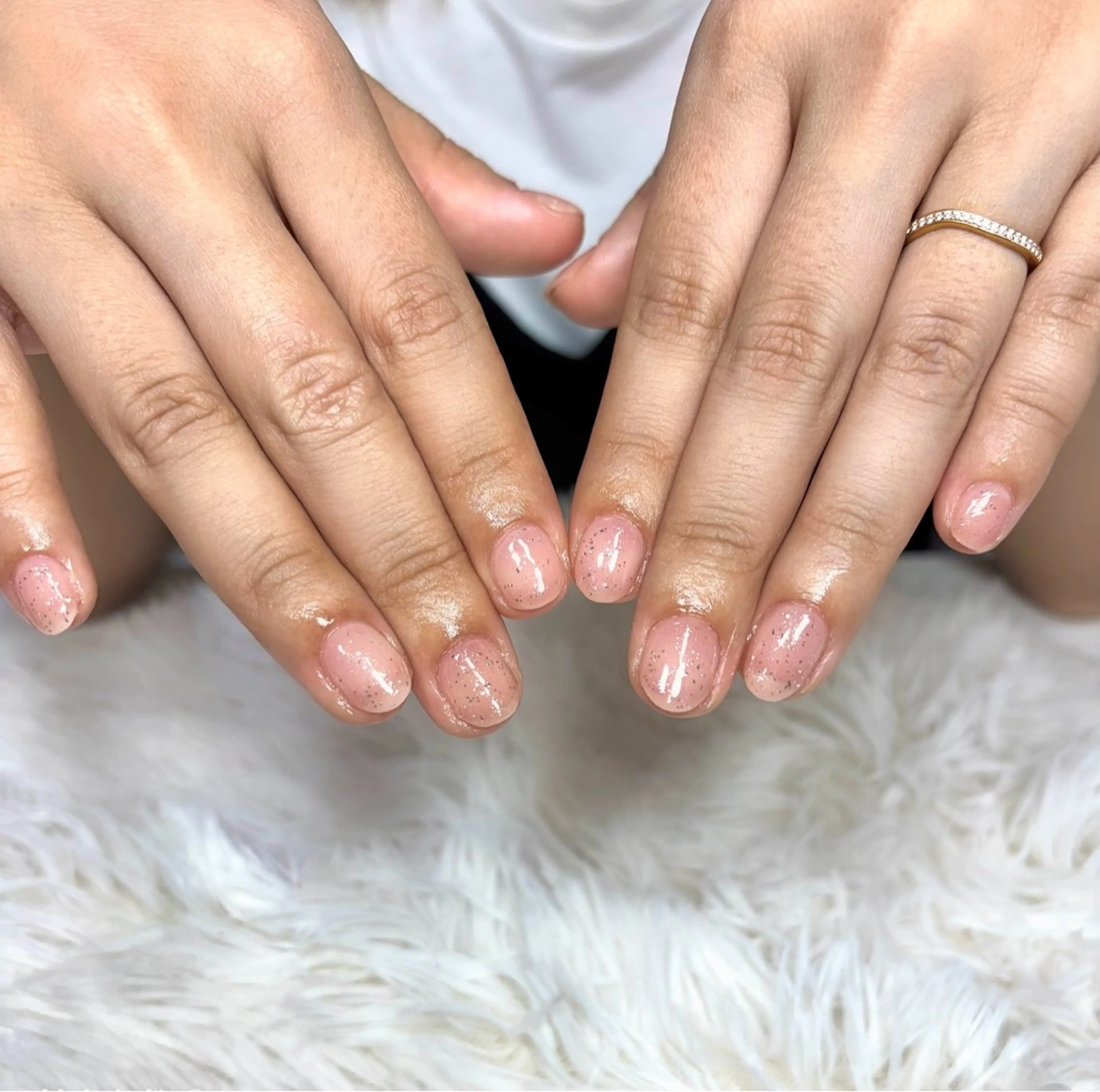 ネイル オフィスネイル シンプルネイル ハンドネイル LUANA n'sのネイルデザイン