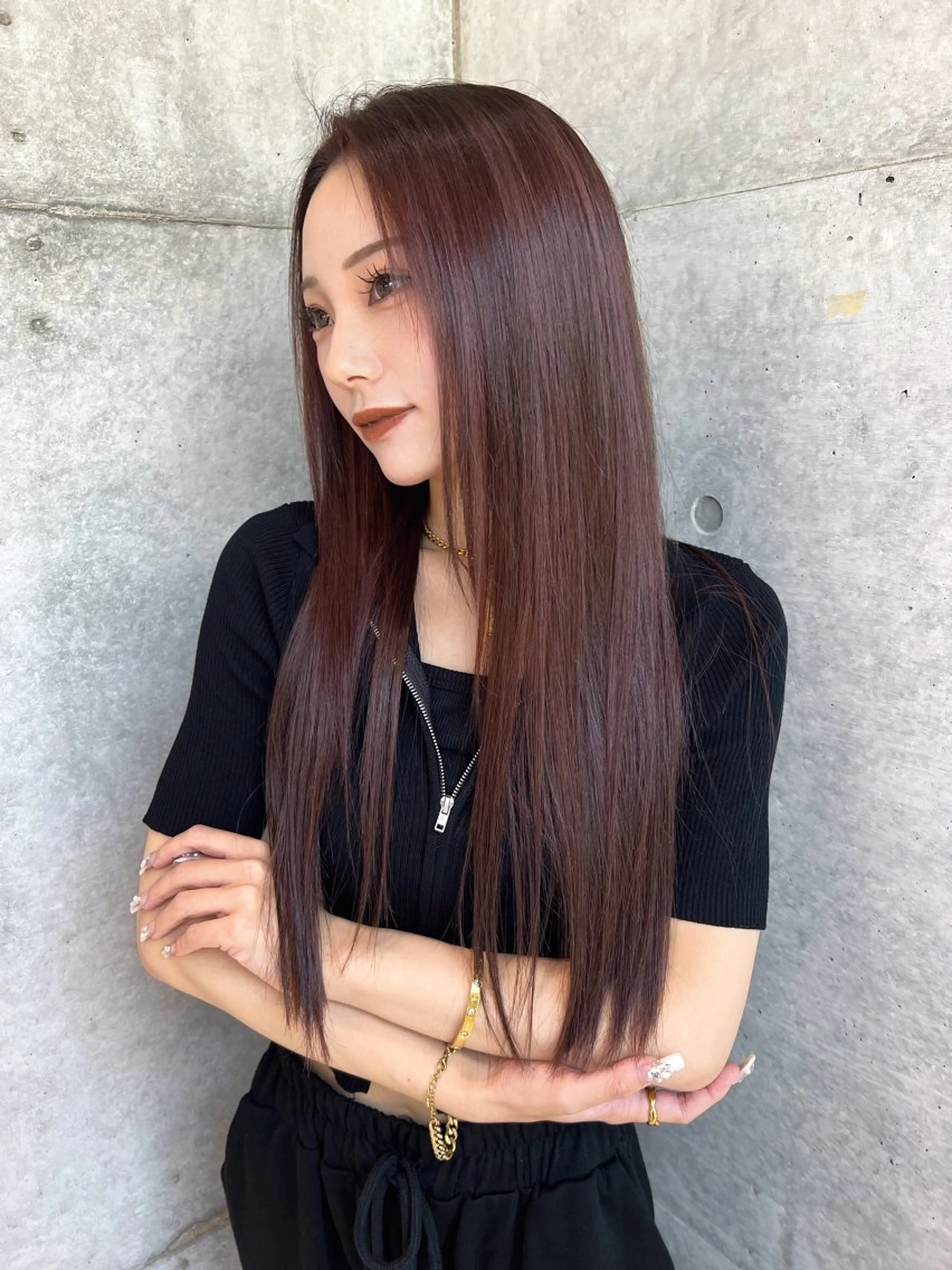 【最高級艶カラー】カラー＋ダイヤモンドトリートメント髪質改善の写真