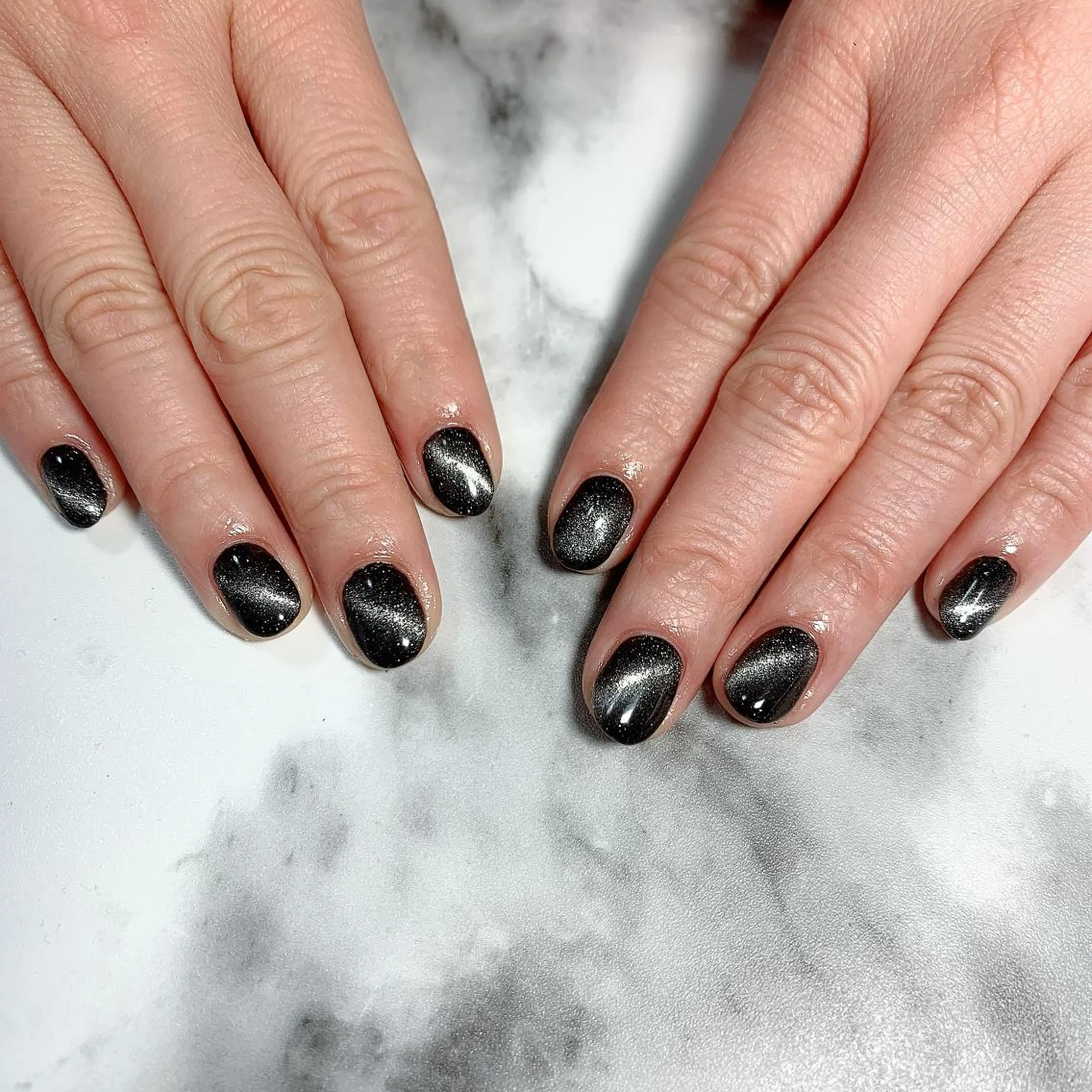 ネイル マグネットネイル ハンドネイル Kayo 💅のネイルデザイン