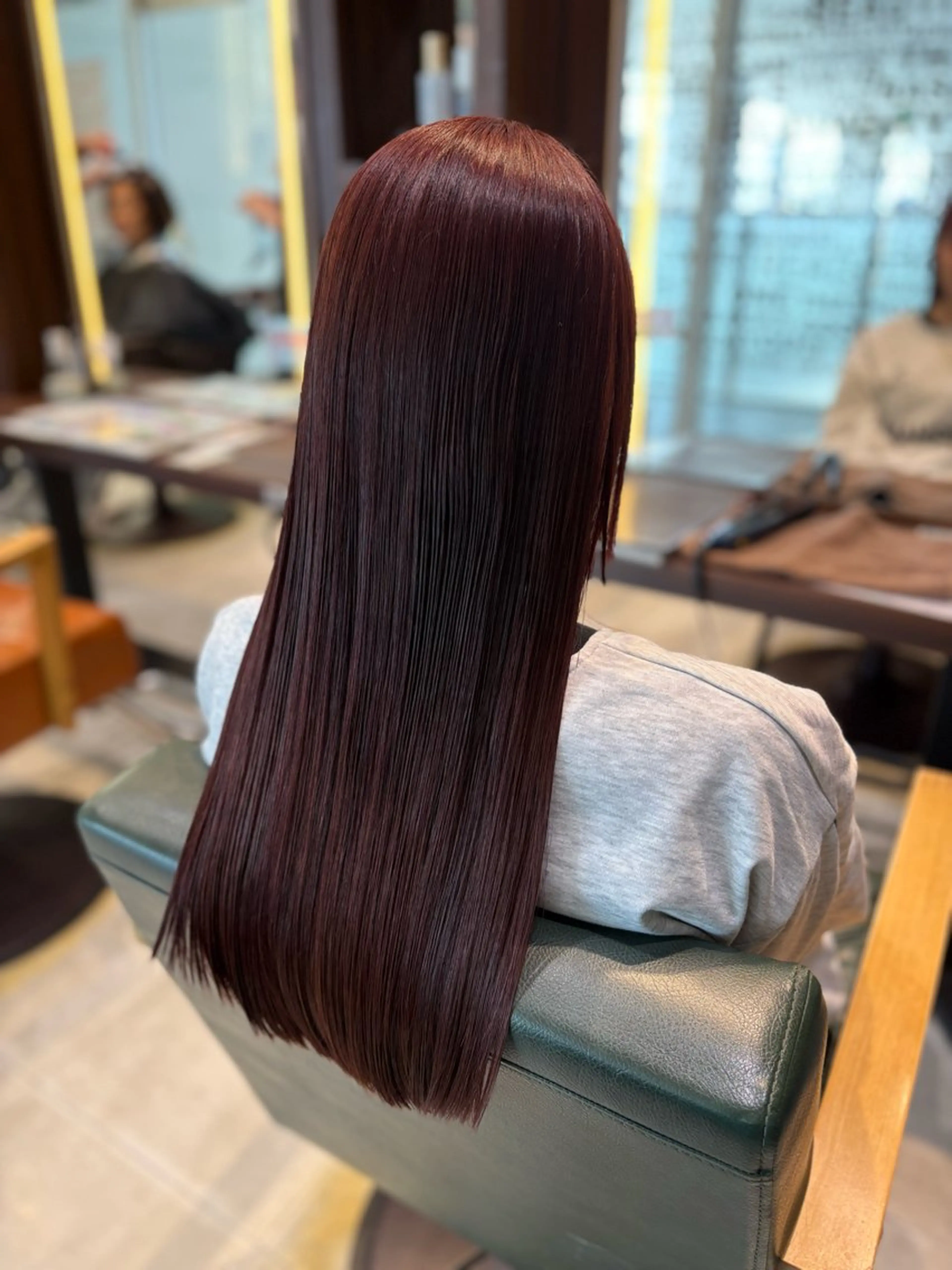 ロング 髪質改善/縮毛矯正 ツヤ髪🩷さつきのヘアスタイル