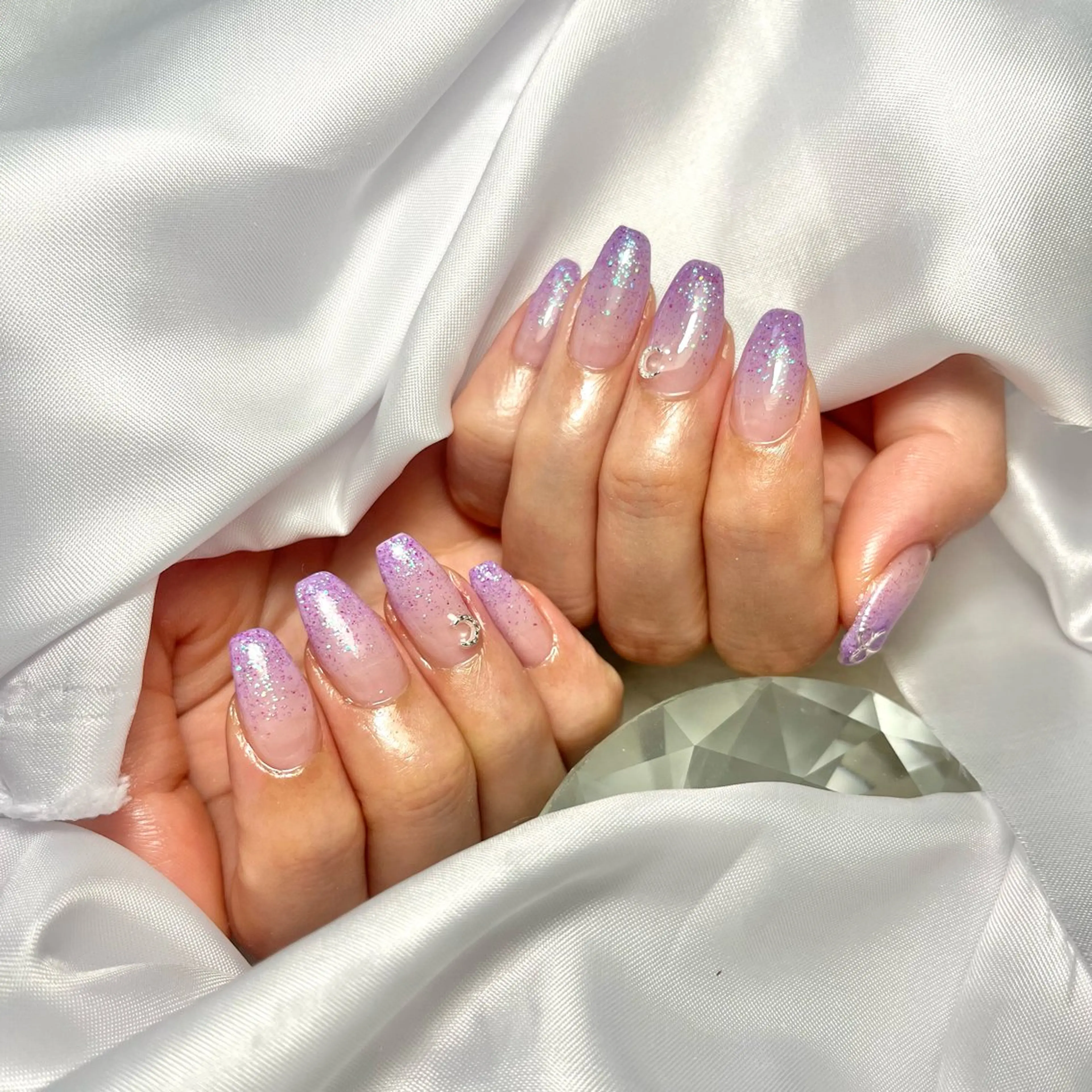 ネイル ラメ(グリッター) ハンドネイル muui -Nail-のネイルデザイン