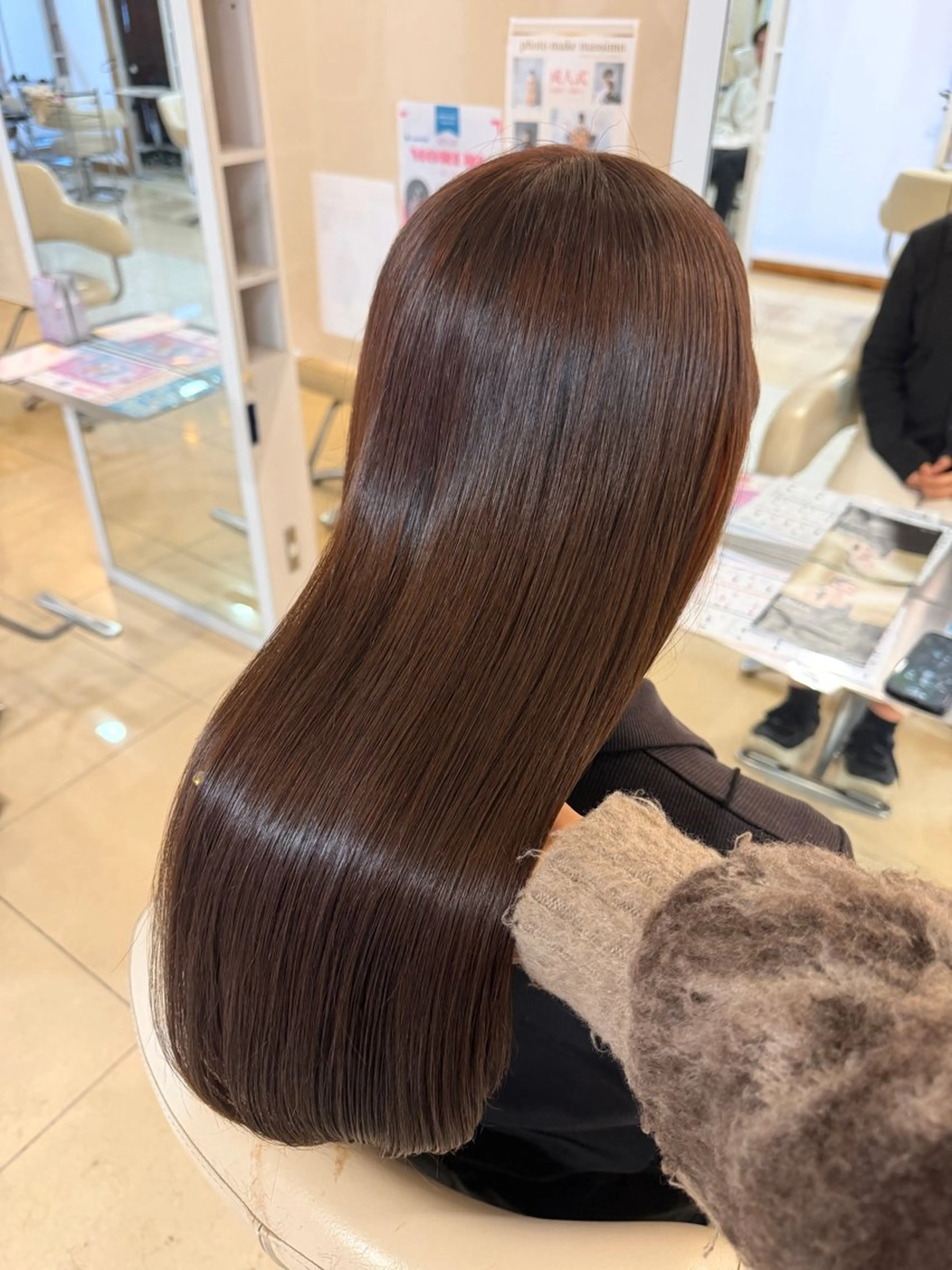 カラー ヘアカラー トリートメント 🫧モテ艶カラー🫧 大林未侑のヘアスタイル