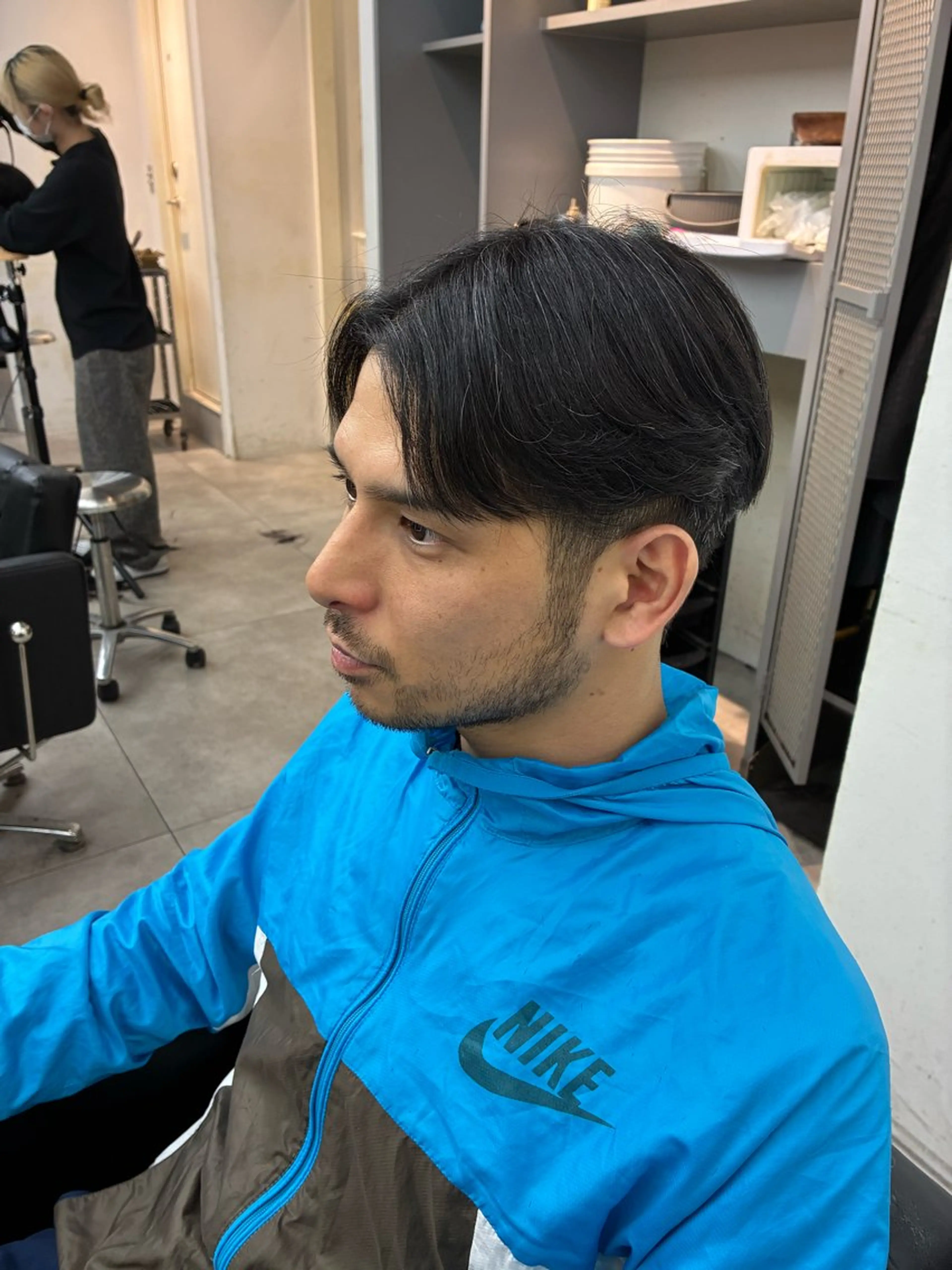 パーマ メンズ MENSFEEL東梅田店所属・川茂 樹也のヘアスタイル