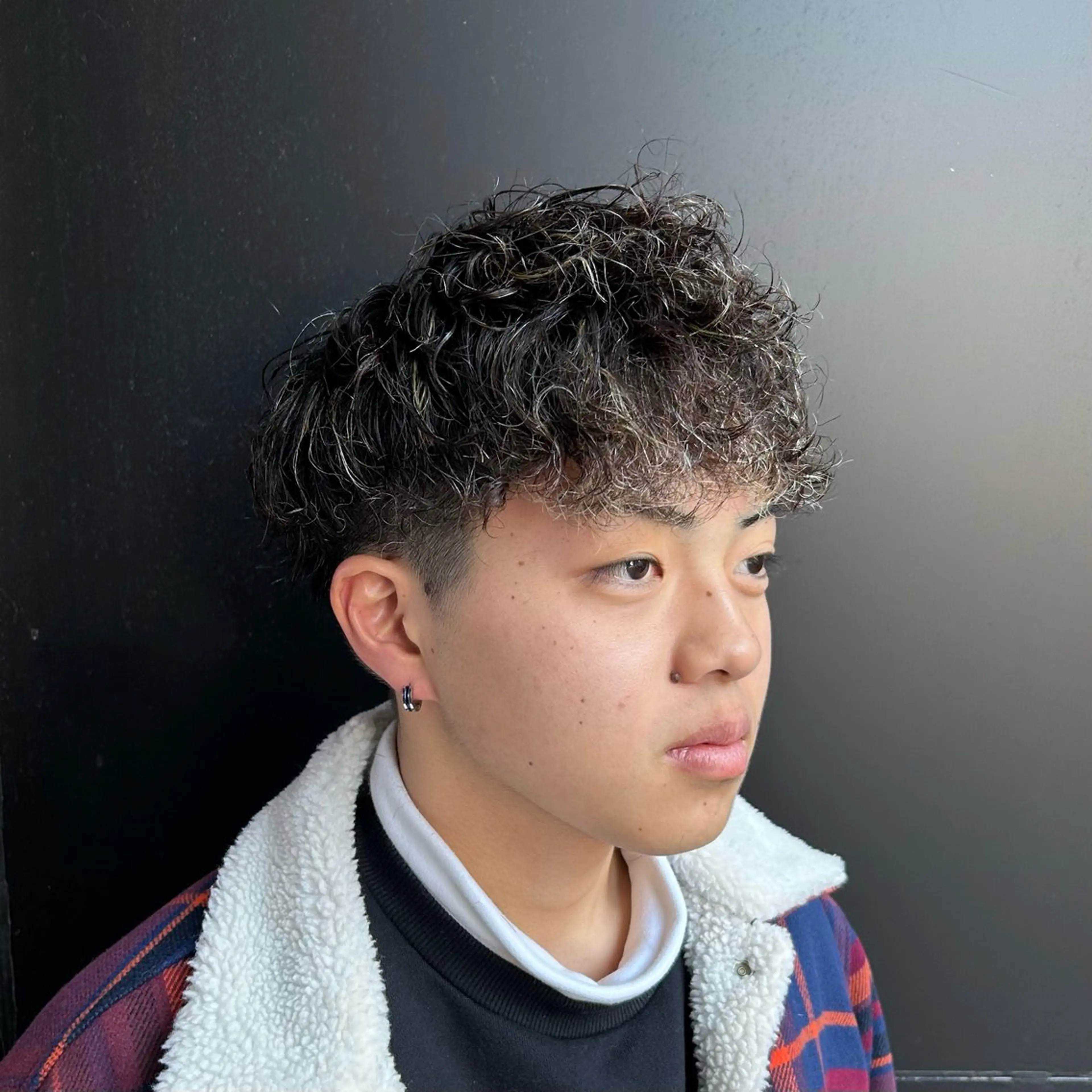 ショート パーマ メンズ メンズパーマ スパイラルパーマ カット パーマ 【メンズパーマ特化】 🍏網中勇喜のヘアスタイル