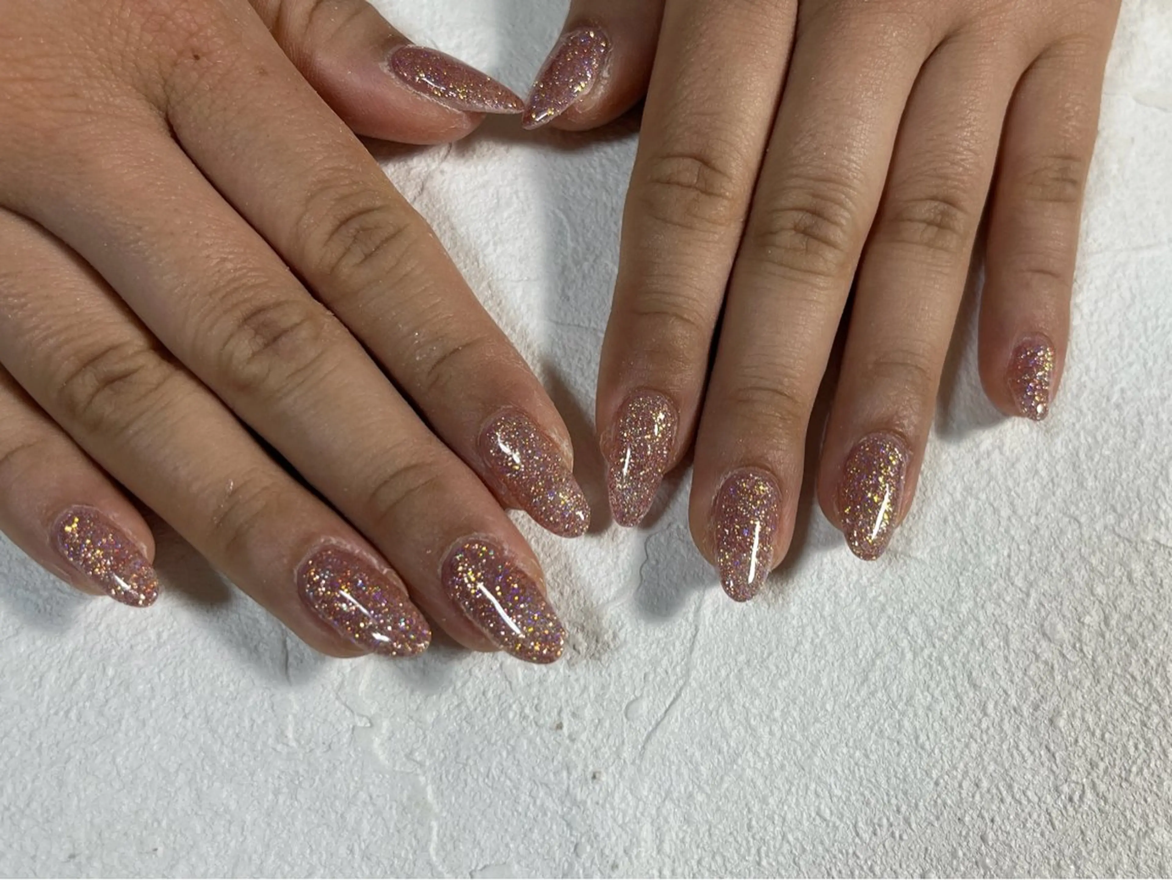 ネイル オーロラネイル フラワーネイル フットネイル フレンチネイル ジェルネイル ハンドネイル kiki nail たまプラーザのネイルデザイン