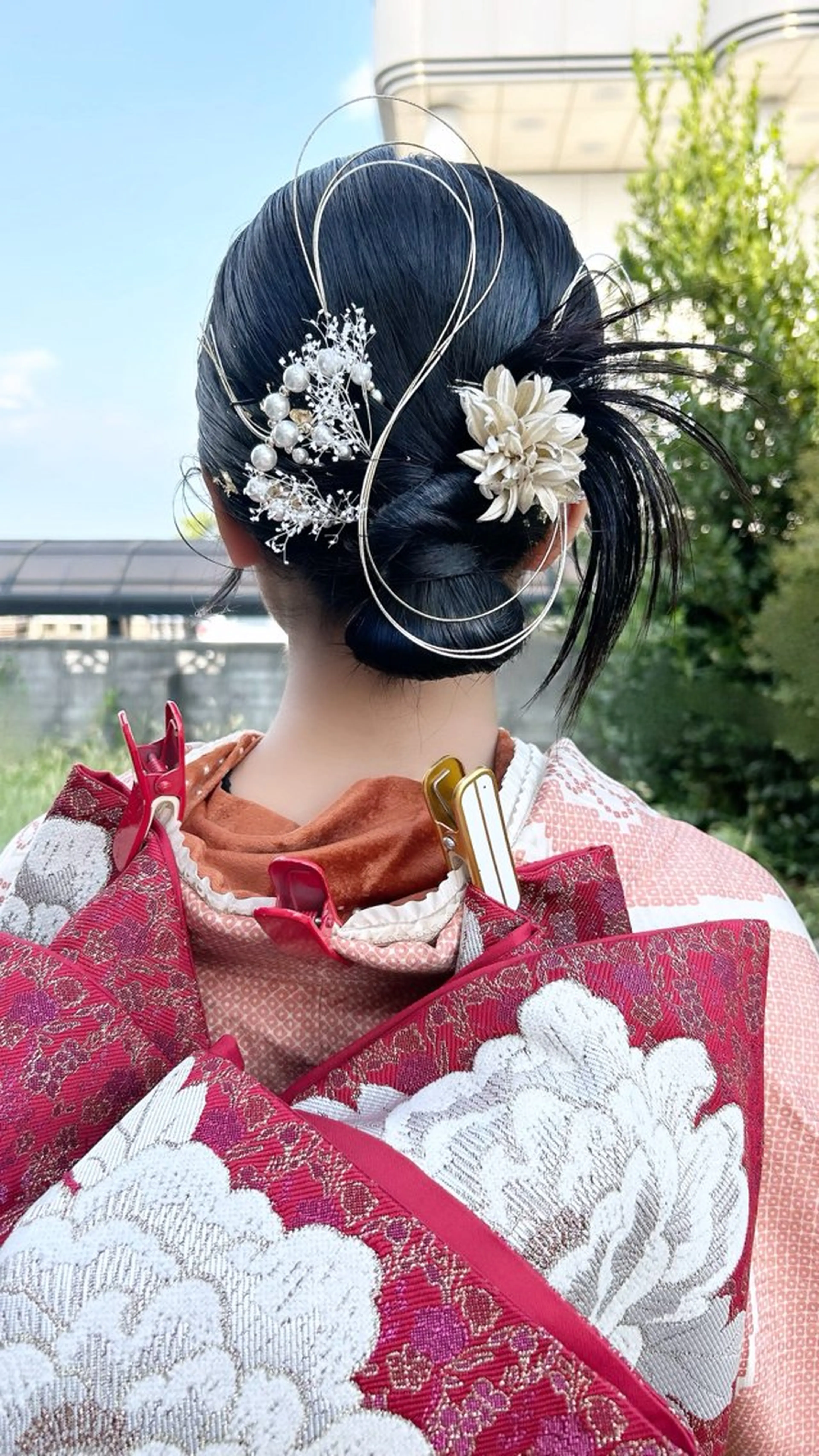 セミロング ヘアアレンジ ヘアセット ナカジマ ナナのヘアスタイル