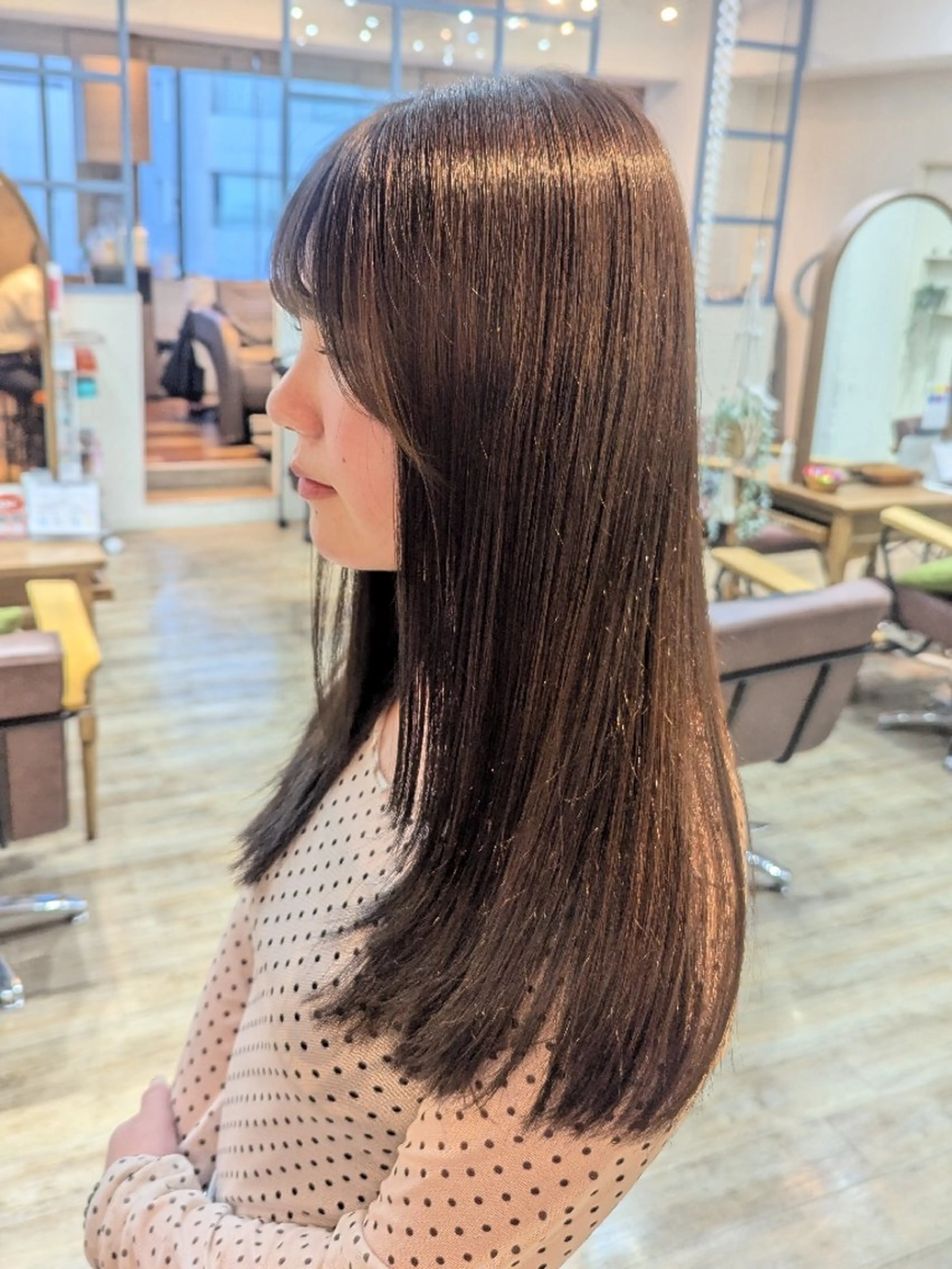 【🖤スタンダードメニュー🖤】⌇カット➕️カラー➕️2stepクイックトリートメント⌇の写真