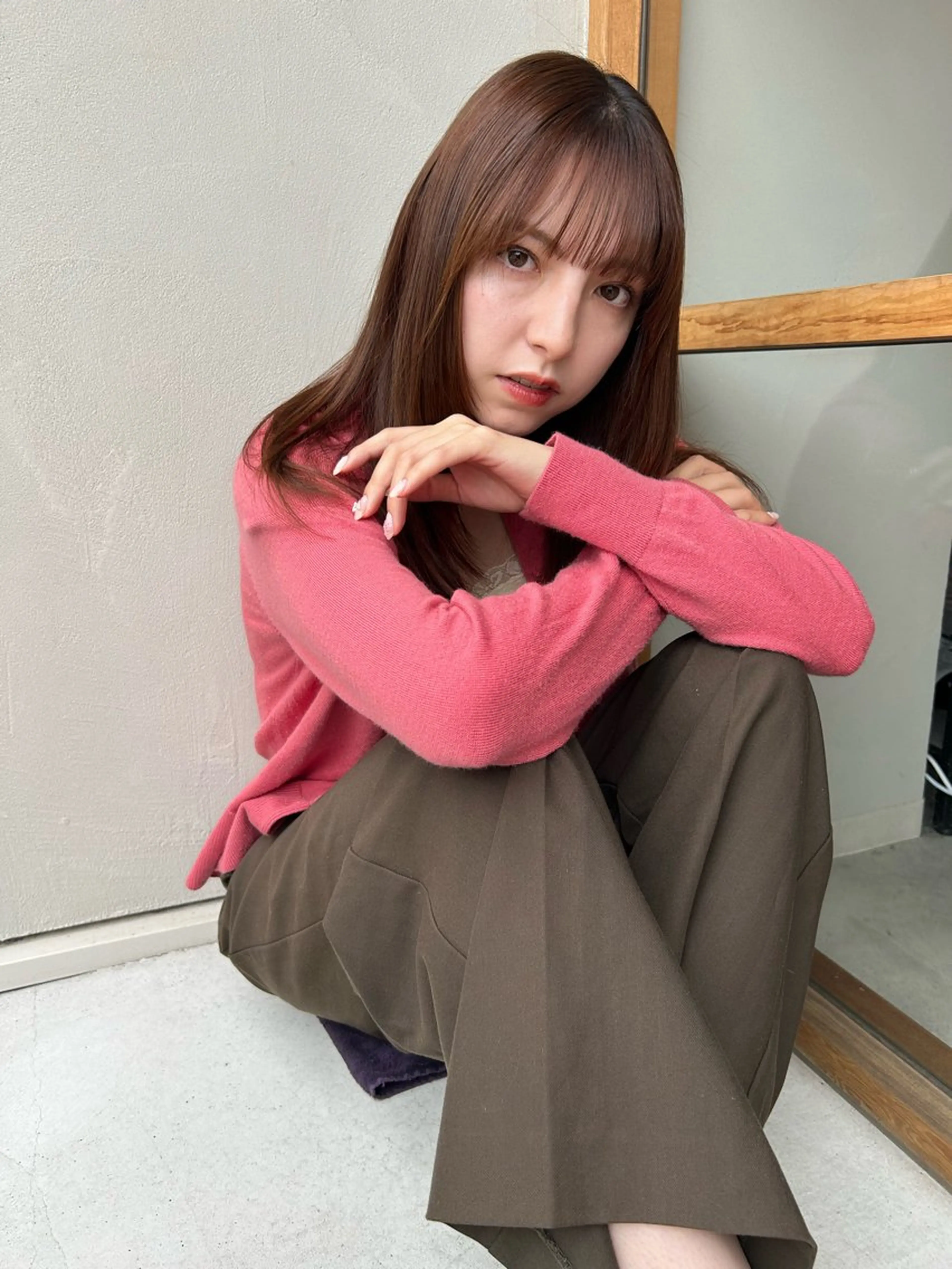 カラー 田中 優陽のヘアスタイル