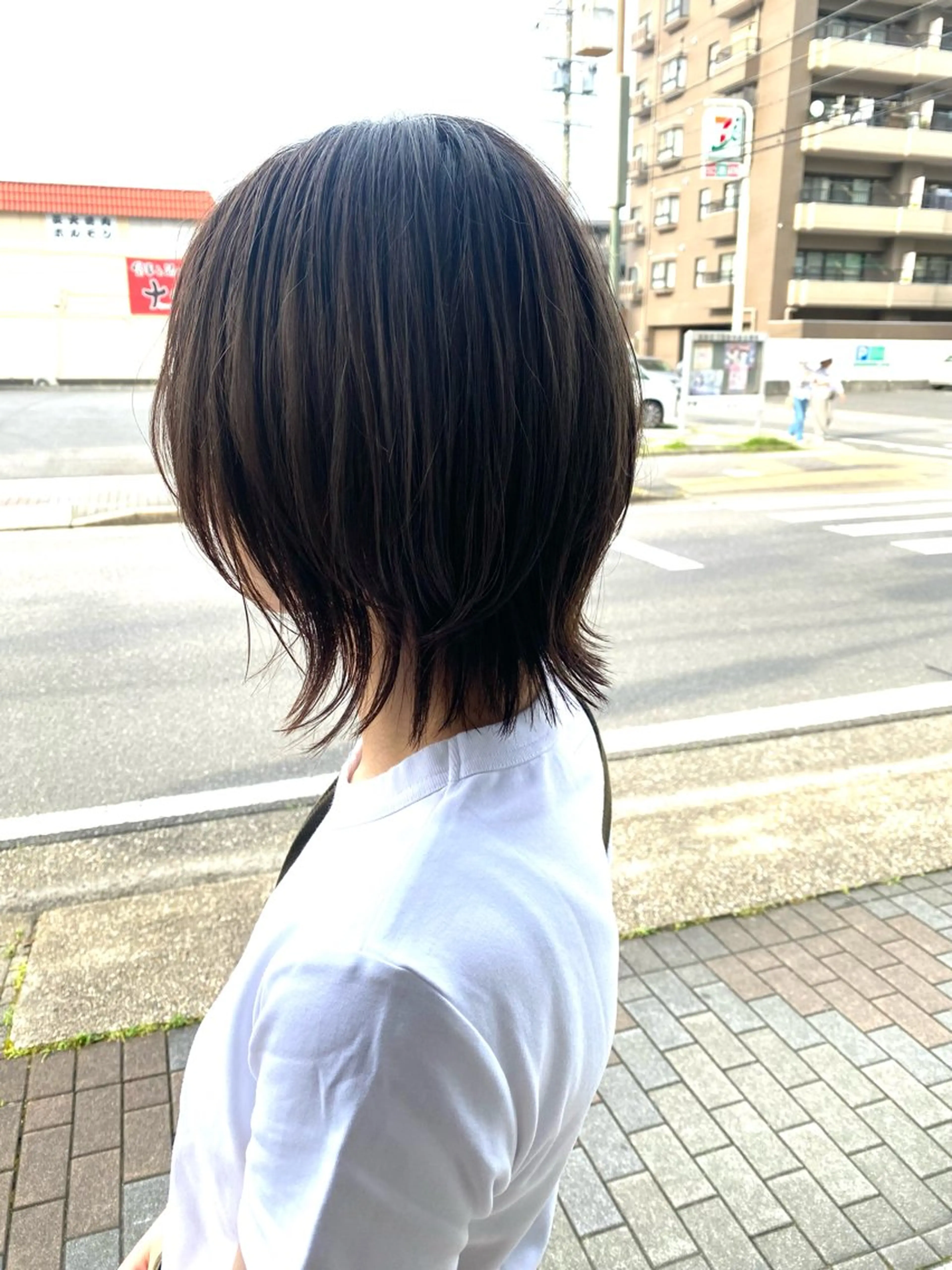 ショート レイヤーカット ウルフカット 立和名 泉のヘアスタイル