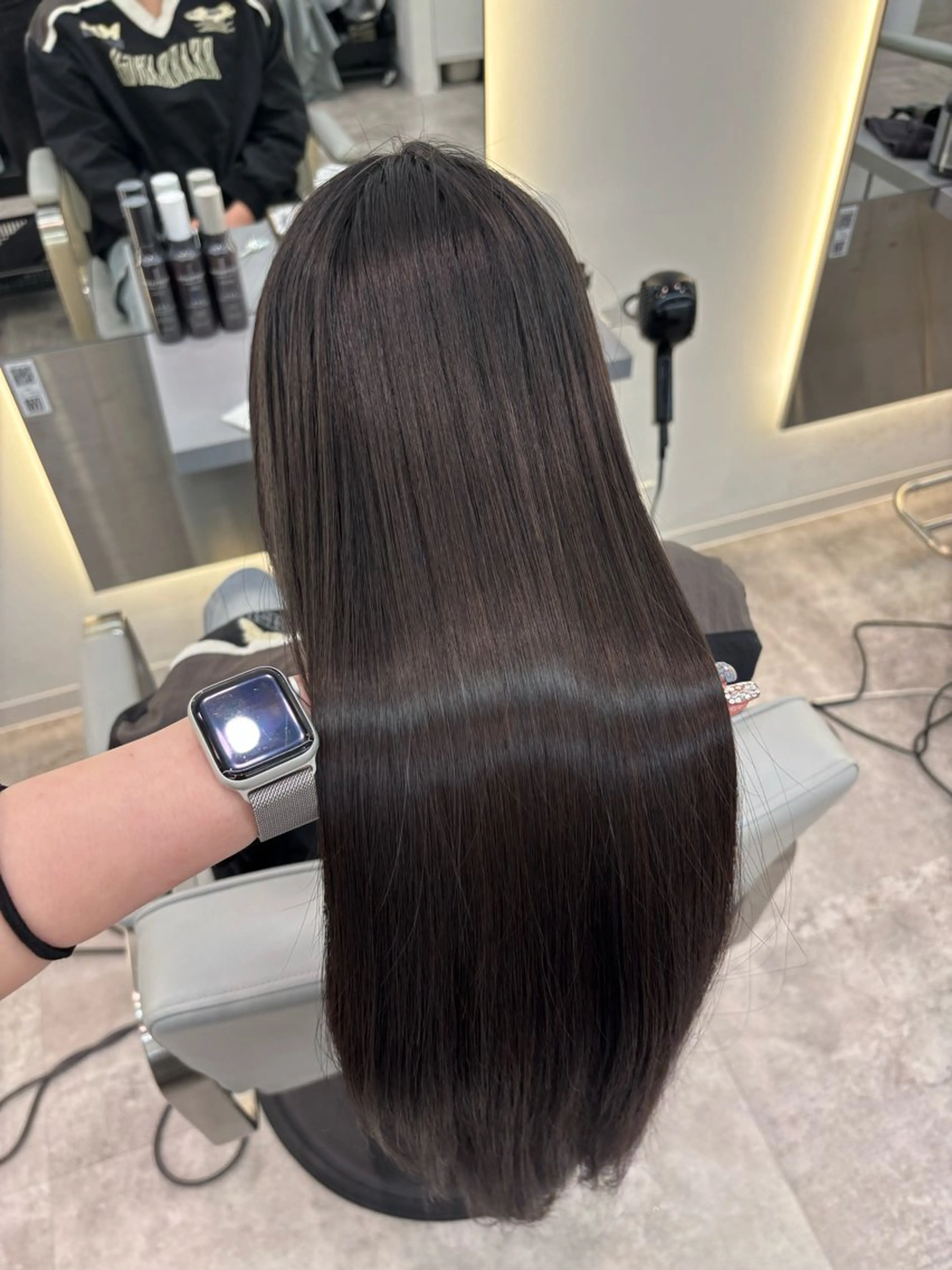 ロング 縮毛矯正 ALLY所属・🫧透明感カラー🫧 AYANAのヘアスタイル