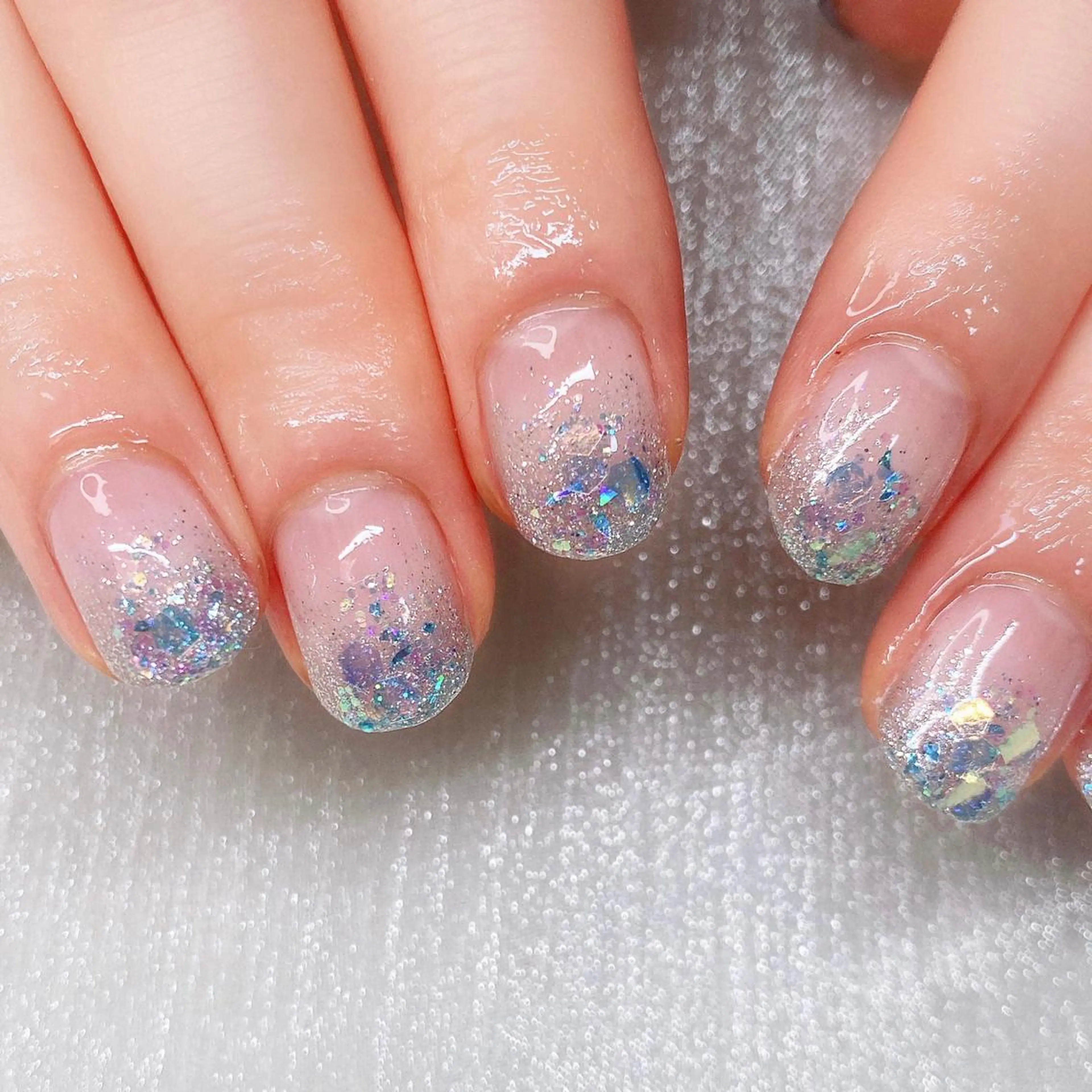 ネイル 長さ出し ハンドネイル Nailist suzuのネイルデザイン
