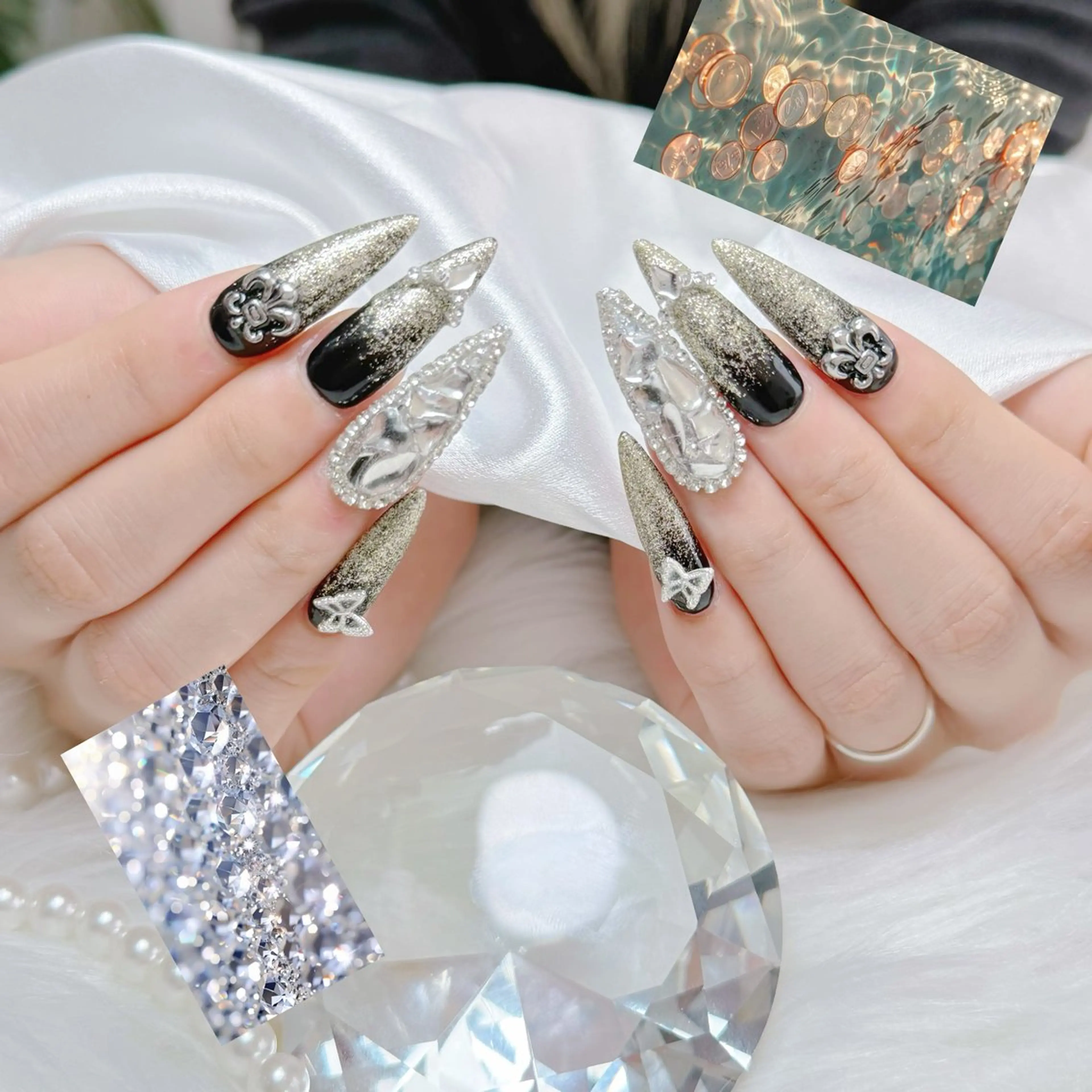 カラー グラデーションカラー ピンクカラー ハンドネイル AIN Nailのネイルデザイン