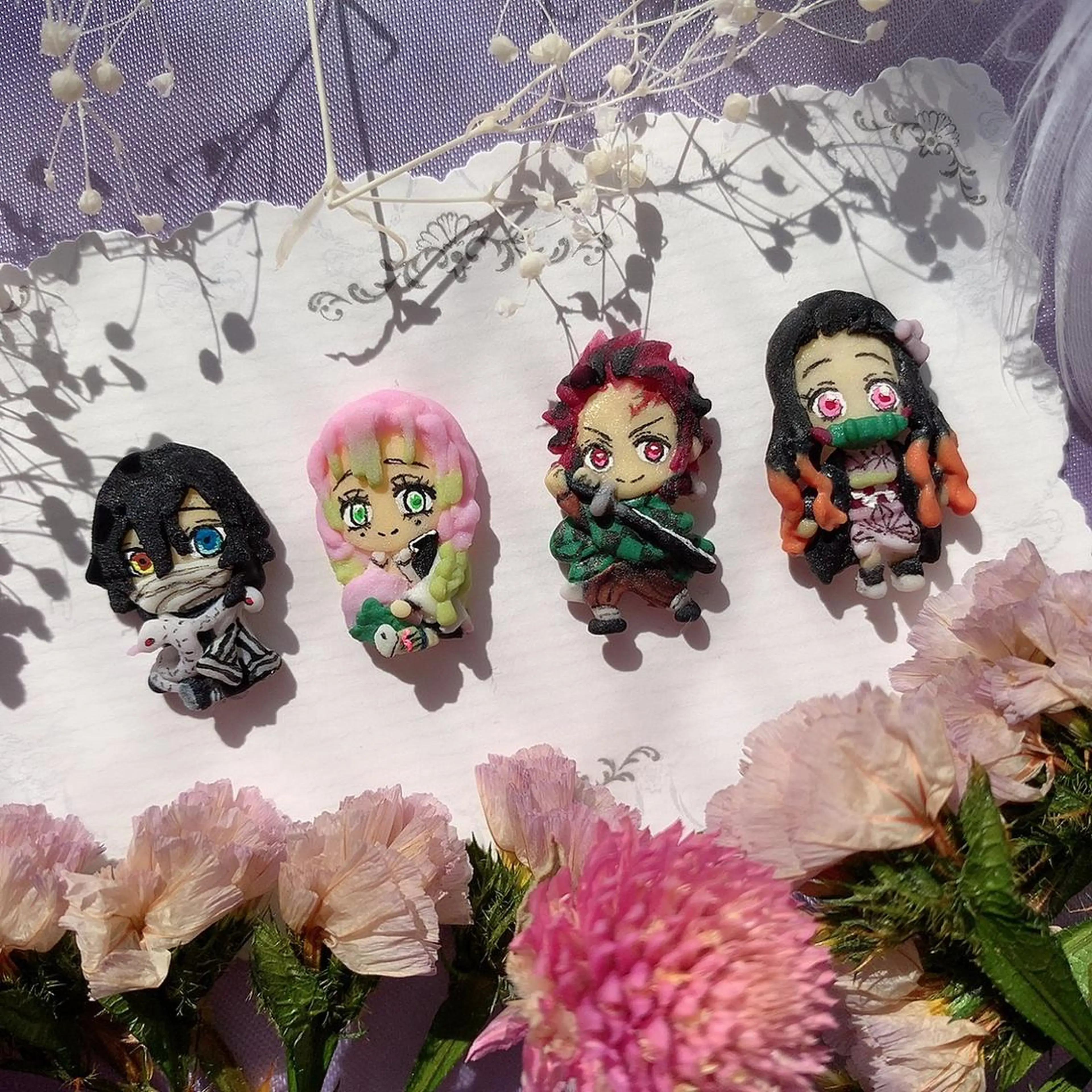 ネイル アートネイル オーロラネイル 氷ネイル・うるうるネイル キラキラネイル 韓国ネイル シェアサロンLei.g(レイジー)所属・3Dアートネイル💗 都築レナのネイルデザイン