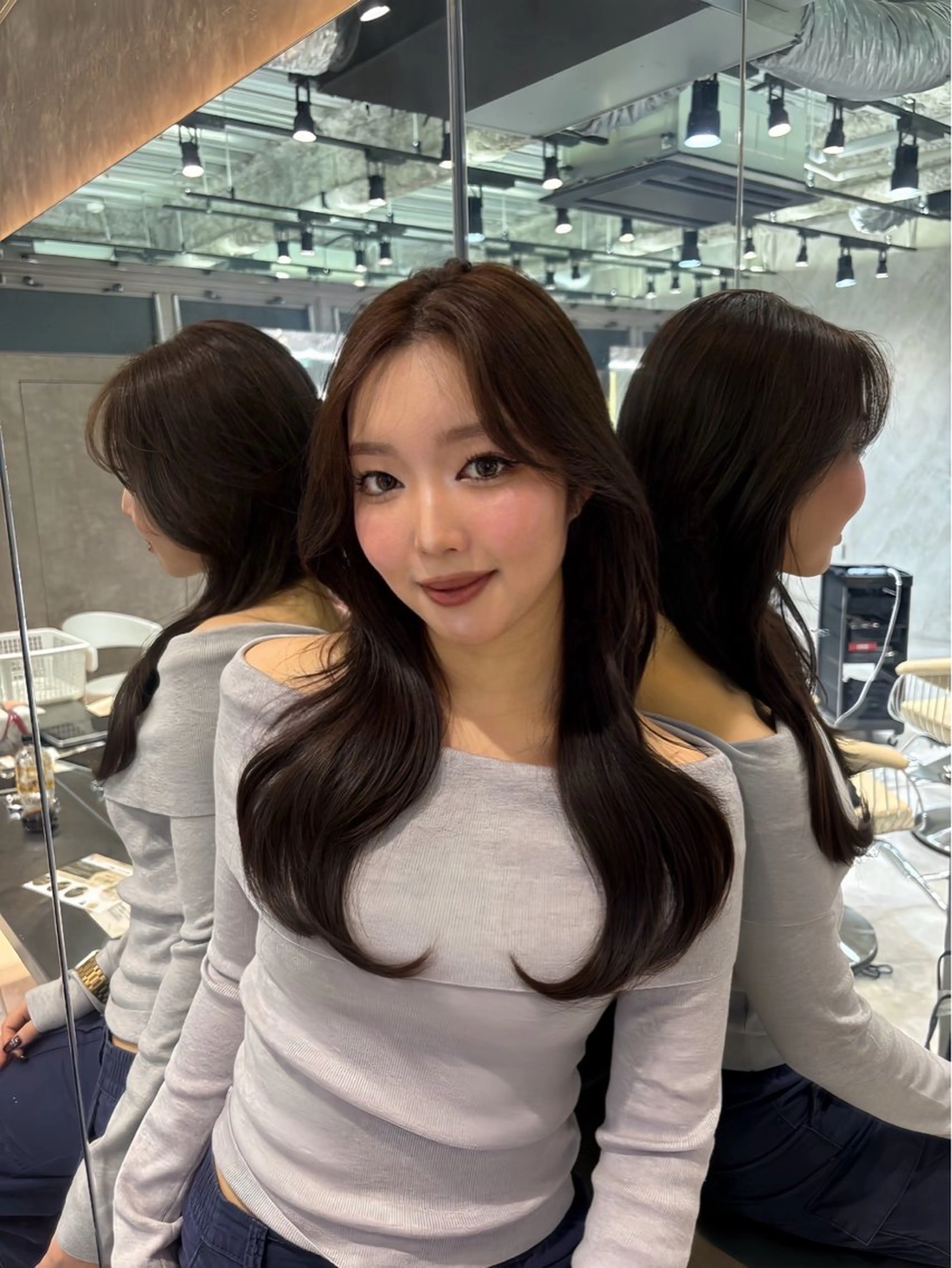 ロング 顔周りレイヤーカット /髪質改善/ゆう🤍のヘアスタイル